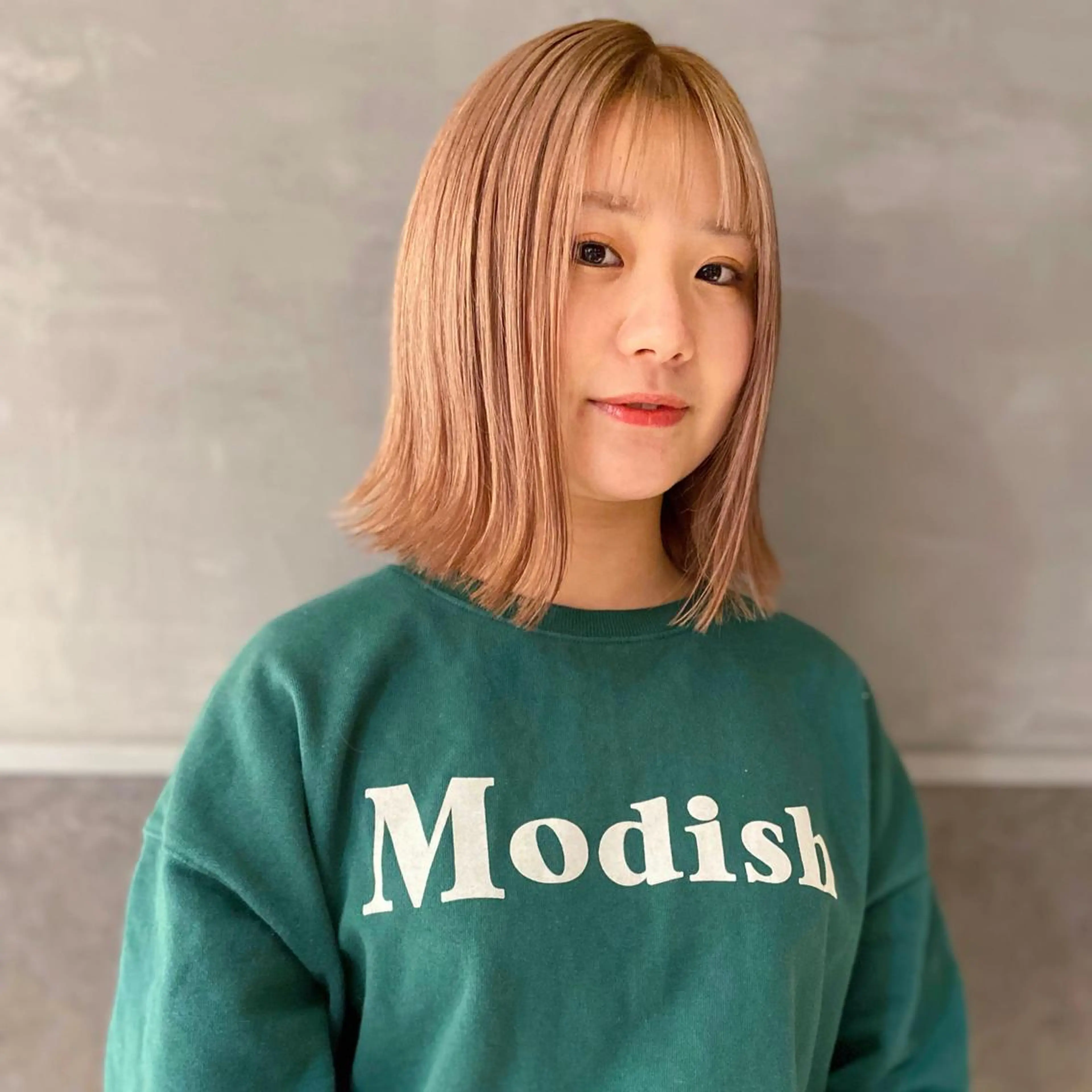 ミディアム カラー ブリーチ irwi/イルウィ所属・miku🎀門前仲町 ブリーチ・レイヤーのヘアスタイル