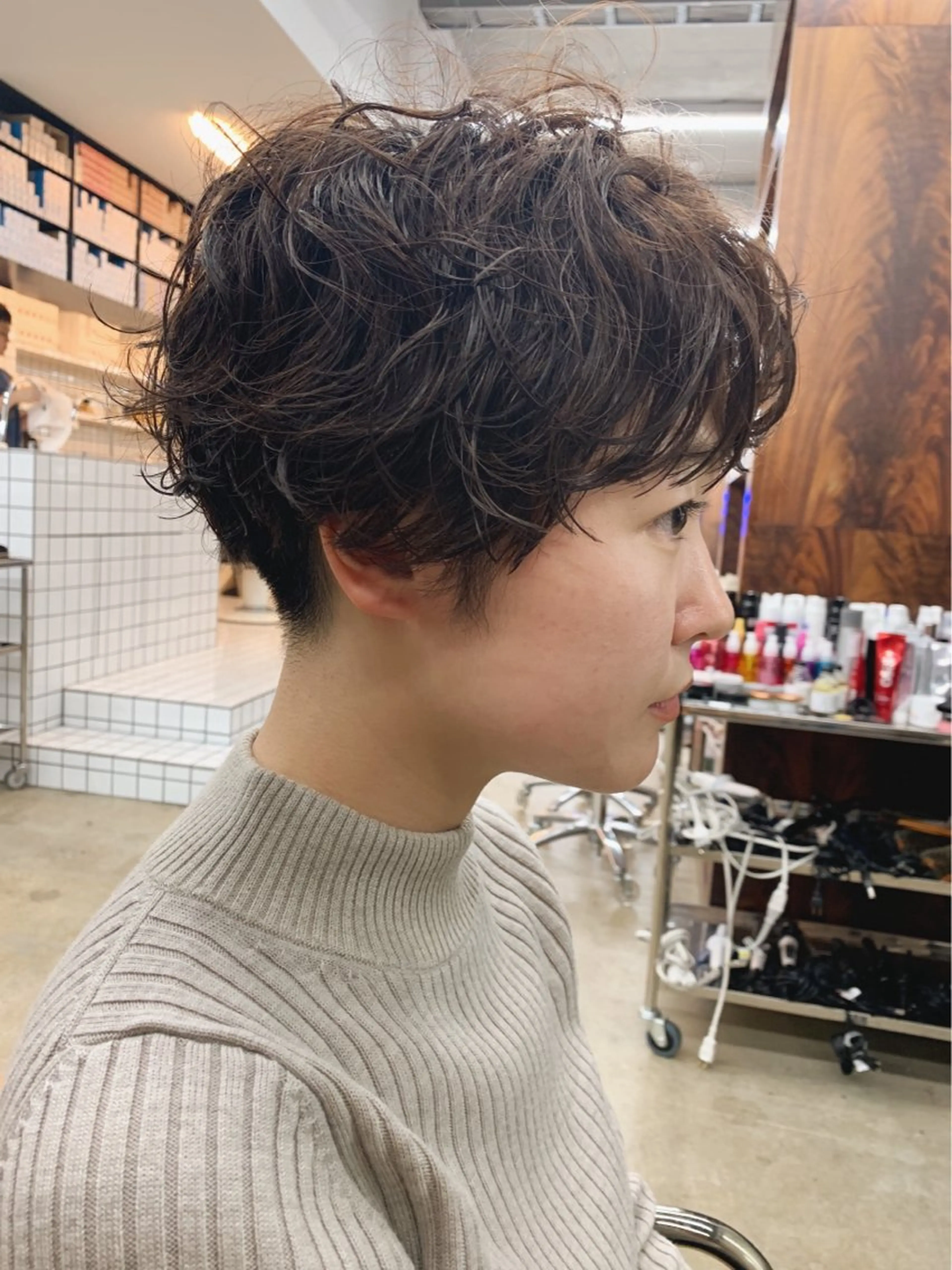 ショート パーマ 🌈前田 ジュンのヘアスタイル