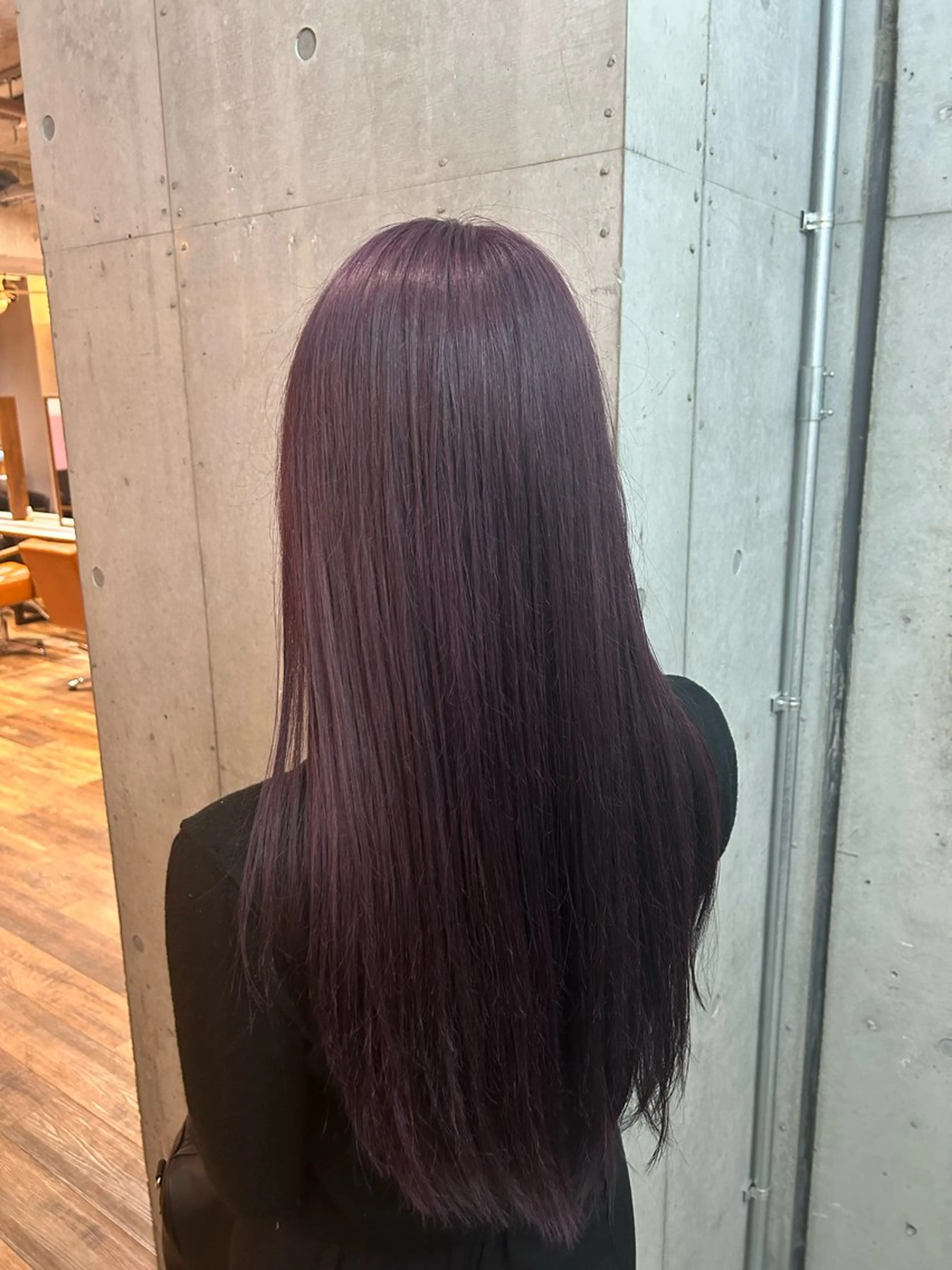 ロング カラー カット ヘアカラー トリートメント 🎨デザイン🥇 美髪・艶髪　日暮千敬のヘアスタイル