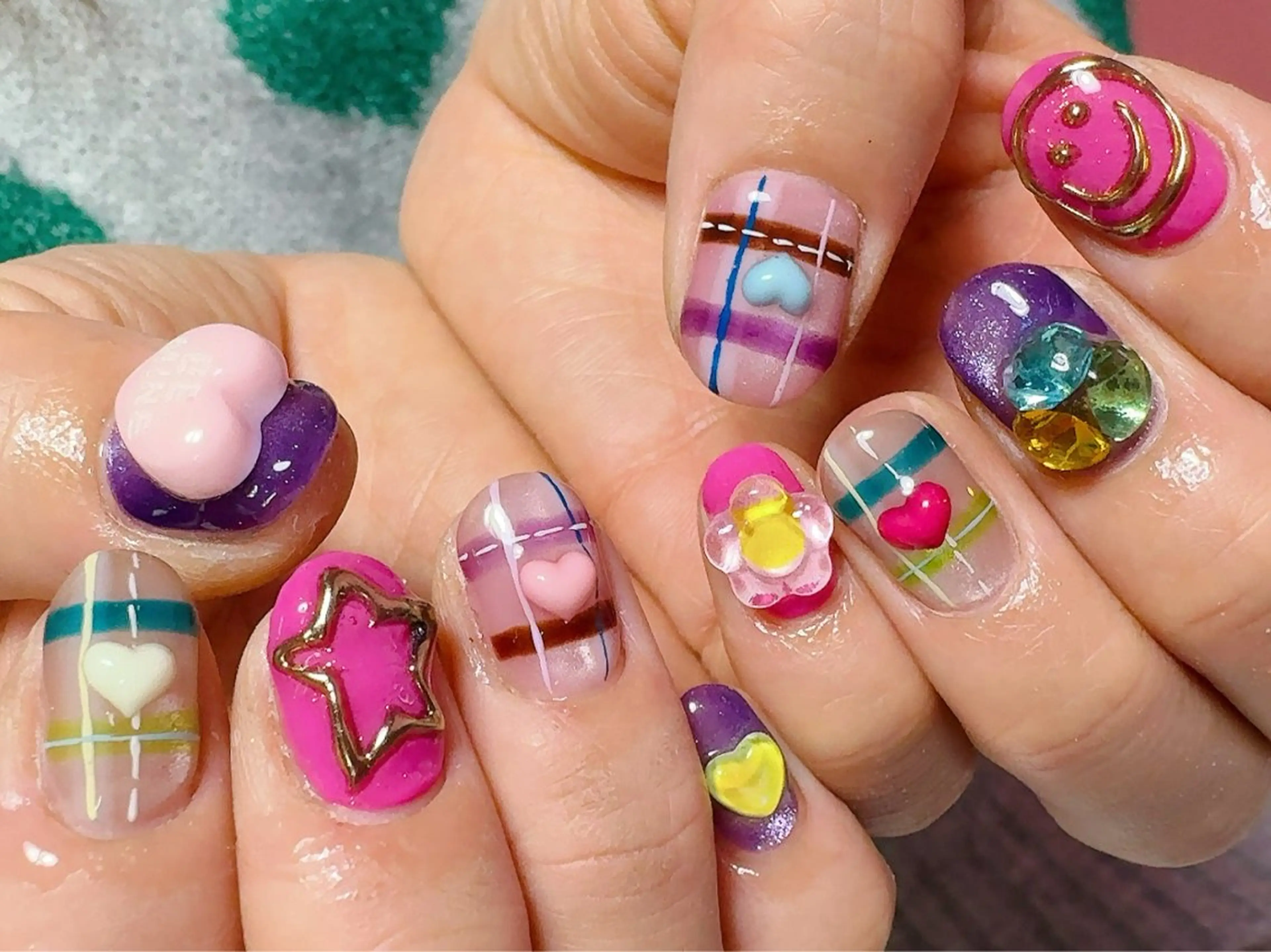 ネイル ハンドネイル Nail Atelier IamI所属・アイアムアイ 大村磨衣のネイルデザイン