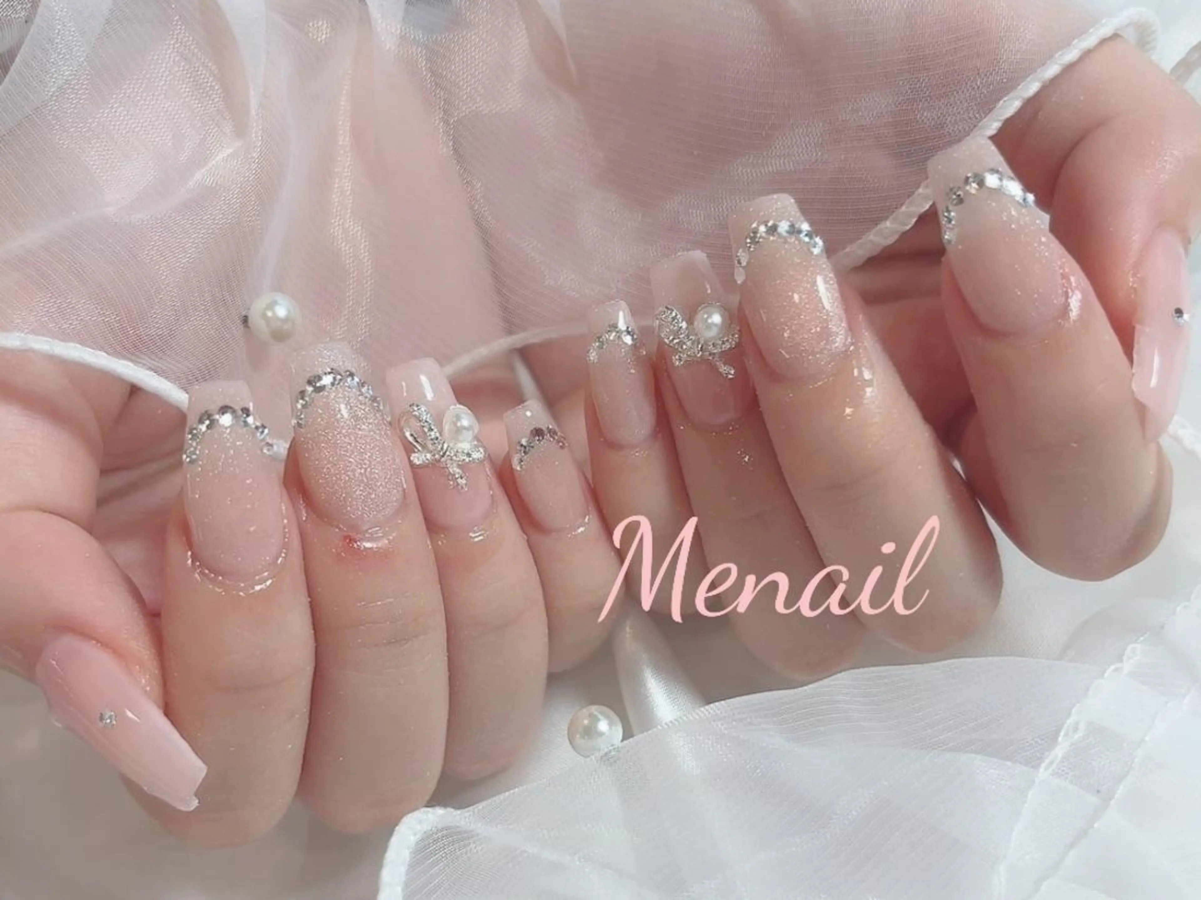 ネイル 🤍POP可愛い🧸 Menailのネイルデザイン