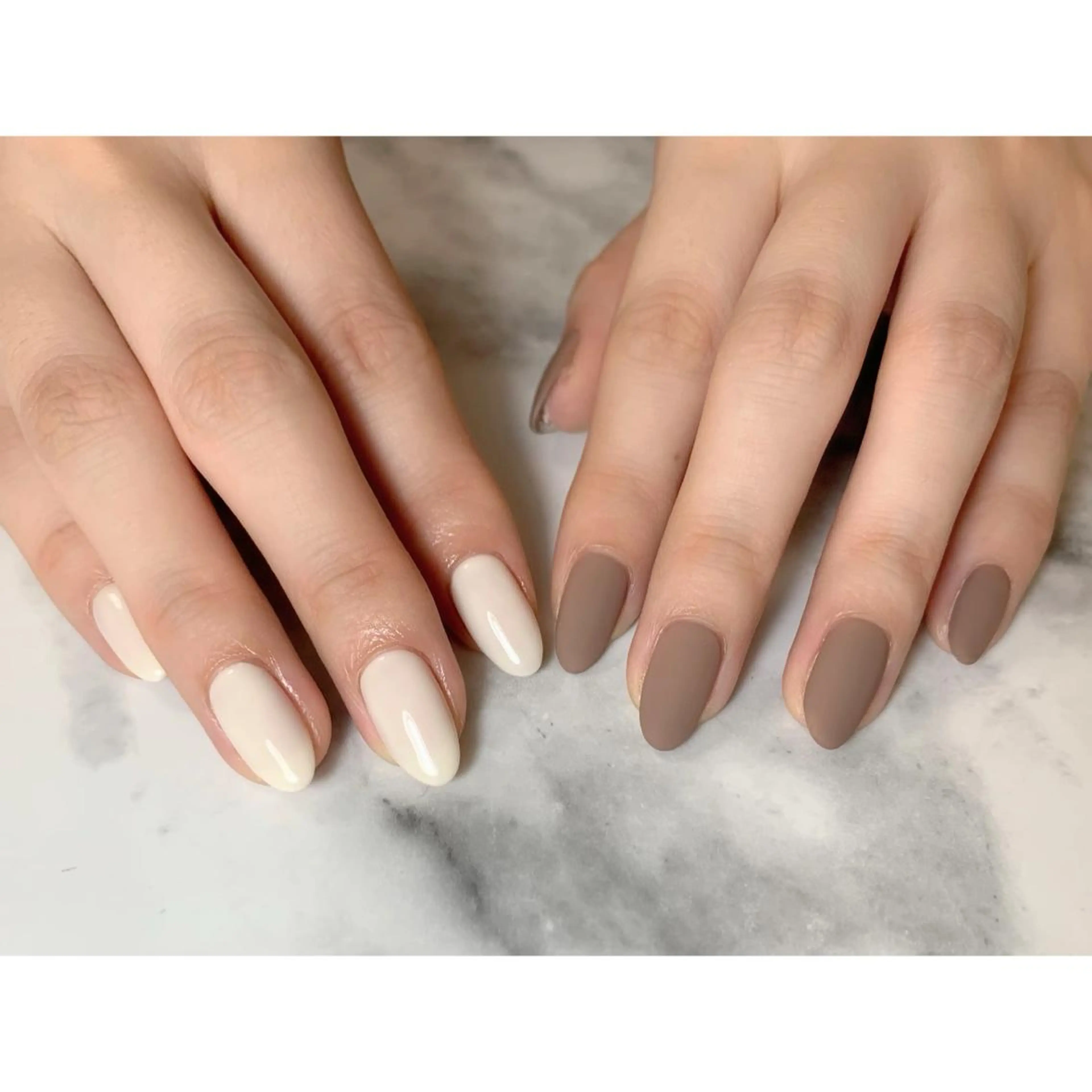 ネイル マットネイル nailsalon maluriのネイルデザイン