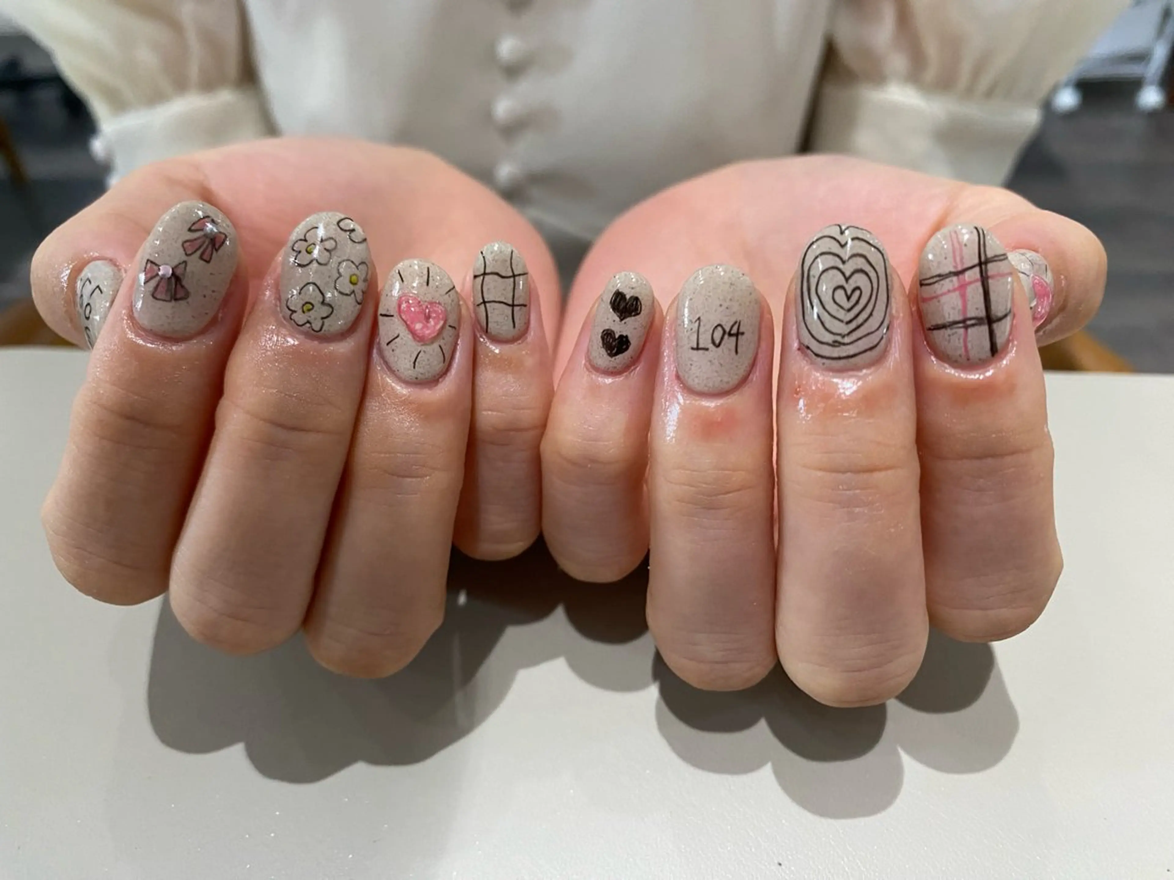 ネイル Yarm As Etel 。のネイルデザイン