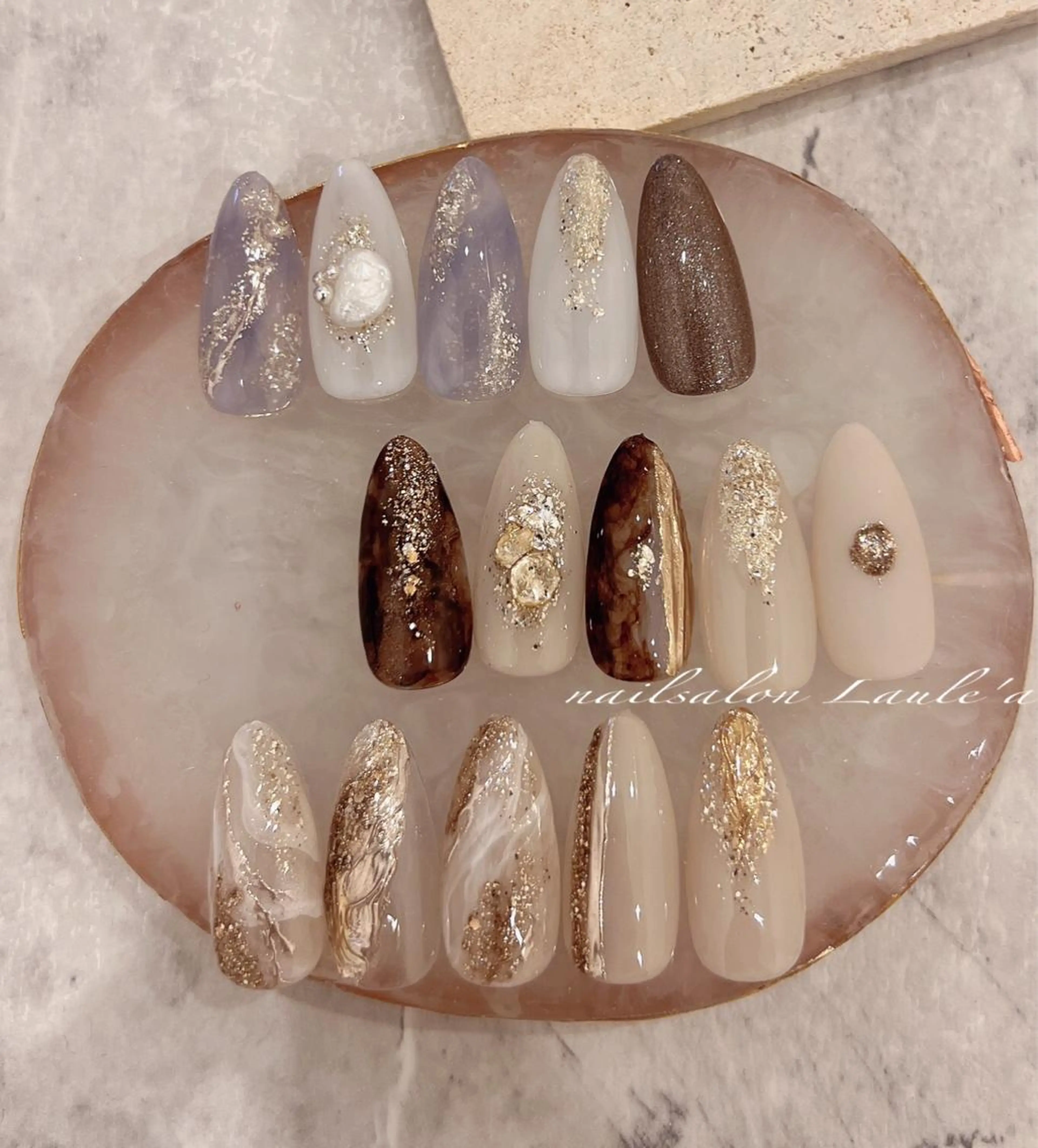 ネイル フットネイル nailsalon Laule'aのネイルデザイン