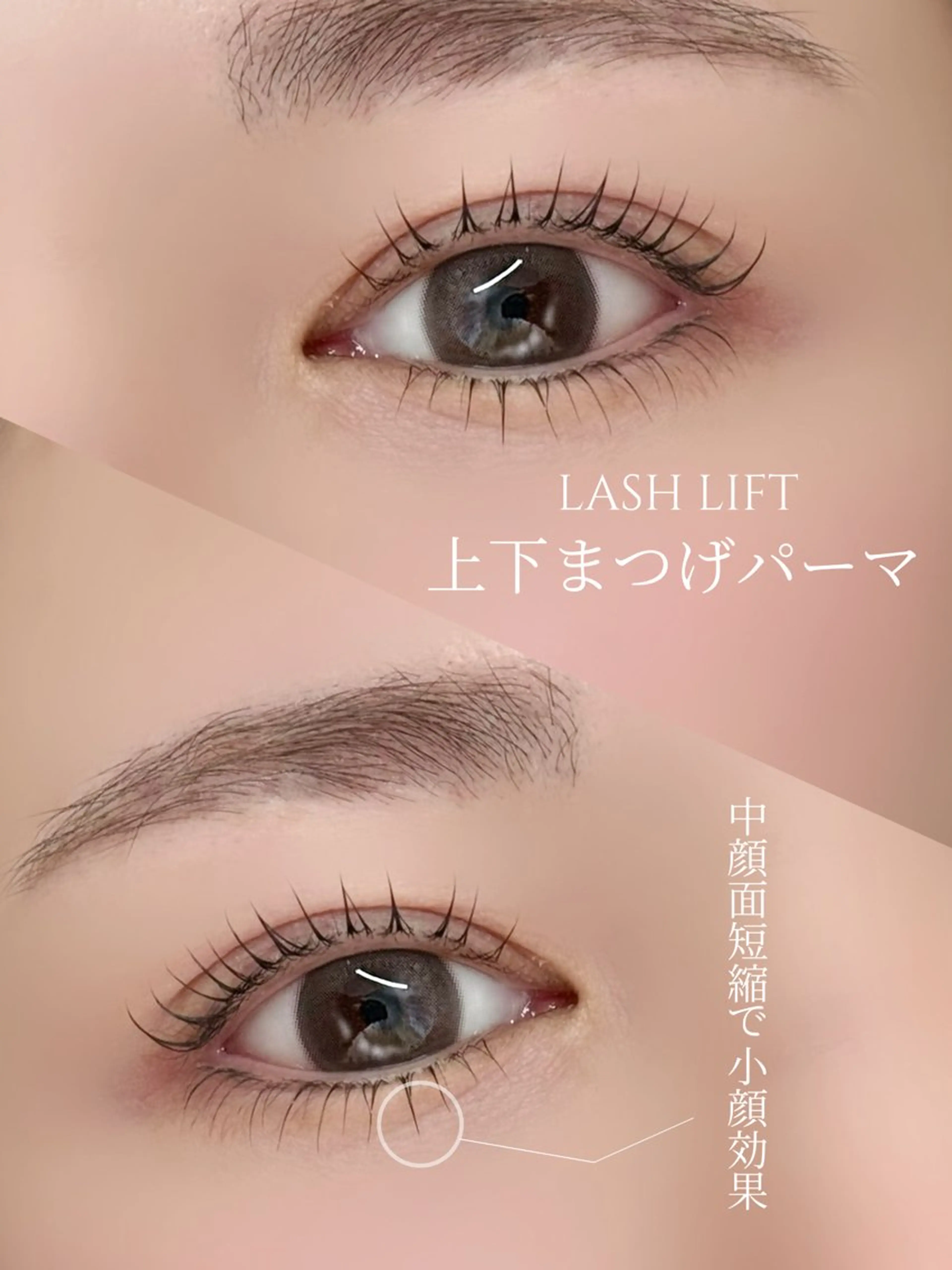 マツエク・マツパ パリジェンヌラッシュリフト まつげパーマ 下まつげエクステ 一重×まつ毛パーマ beauty salon ému所属・山﨑 優衣のマツエク・マツパデザイン