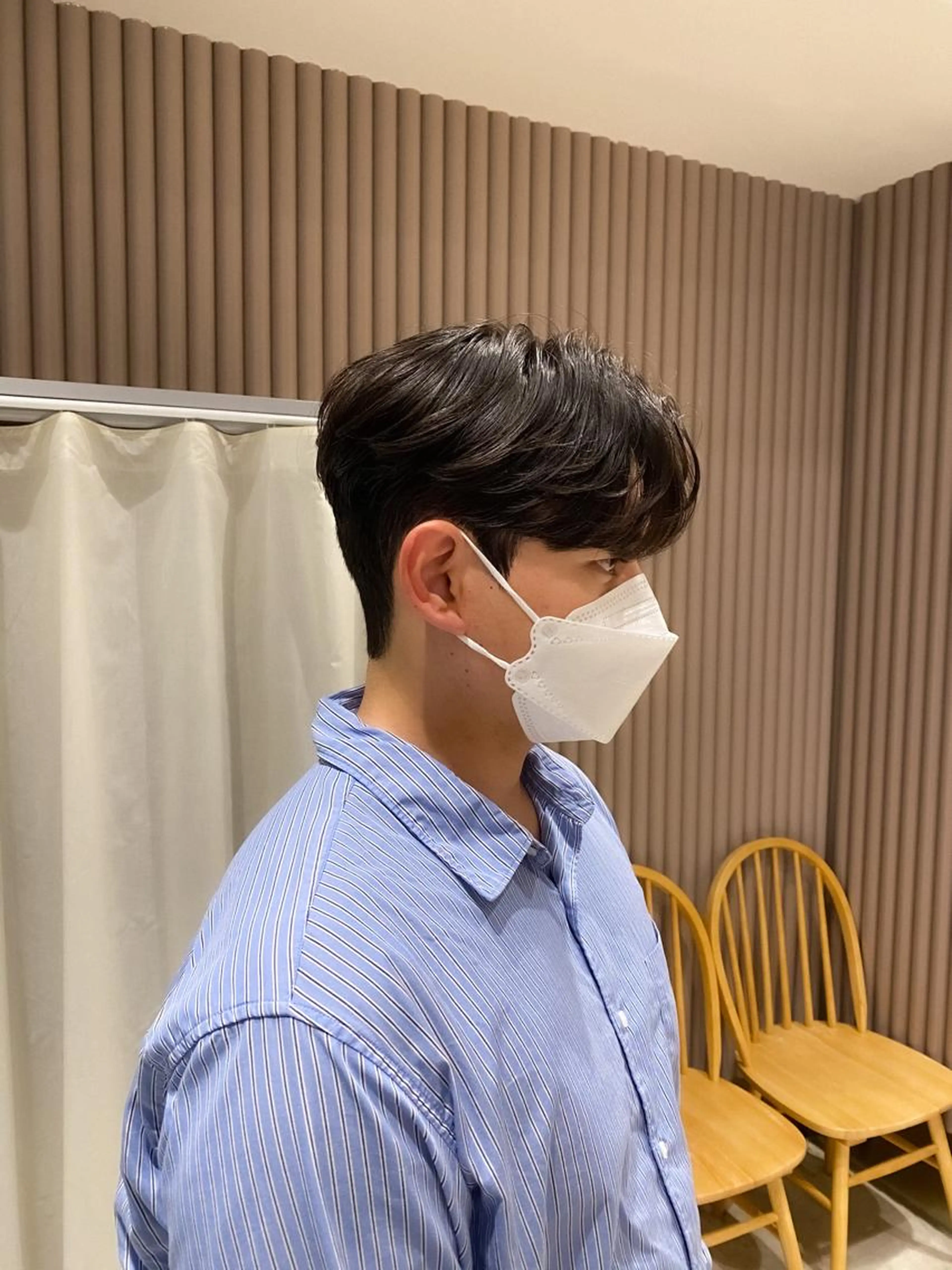 【韓国カルマパーマ+ダウンパーマ】カルマパーマ+ダウンパーマ+メンズカット+クイックトリートメントの写真