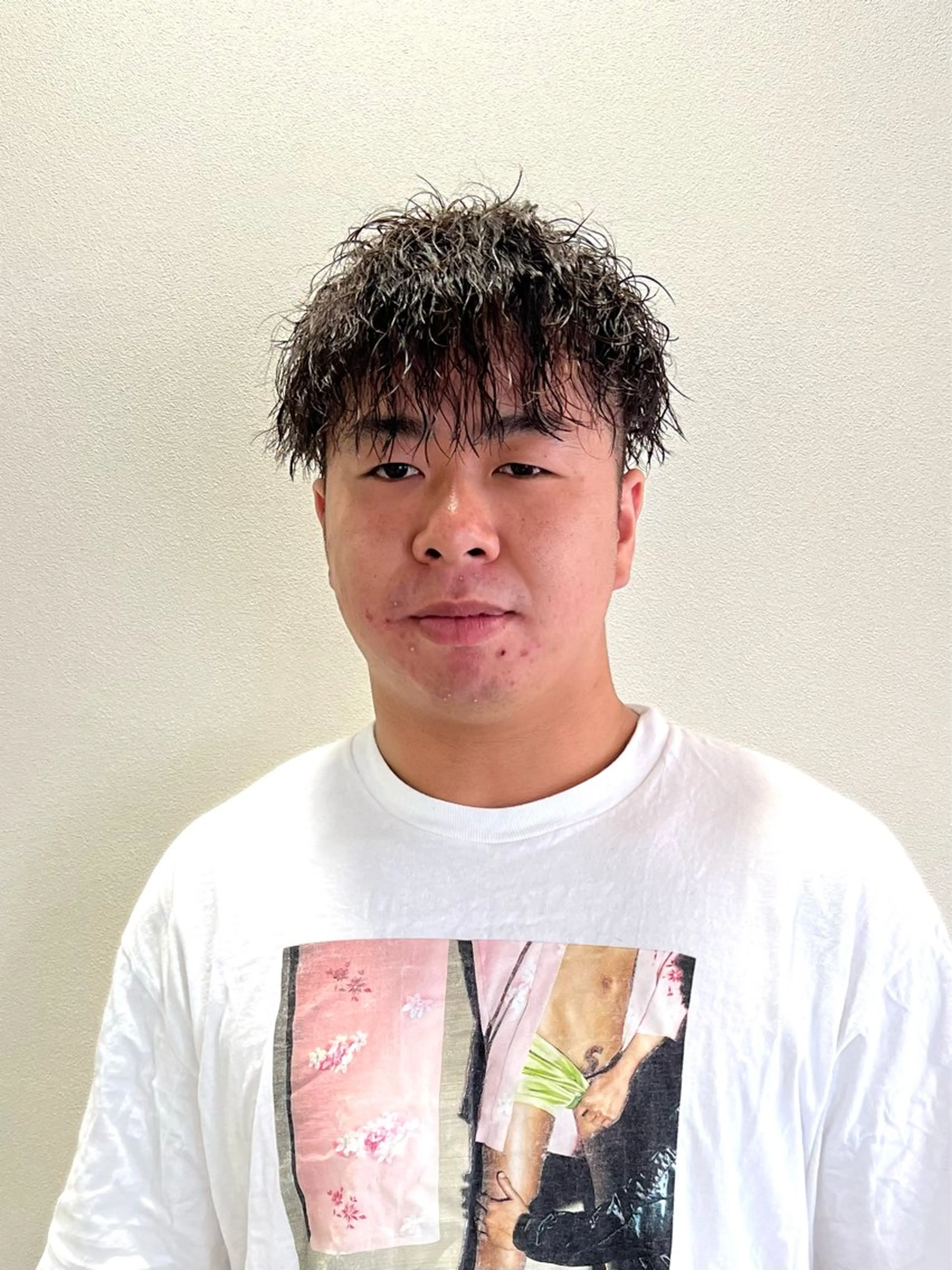 パーマ メンズ マッシュ メンズパーマ メンズツイストパーマ ツイストスパイラルパーマ 波巻きパーマ ツイストスパイラル/ メンズパーマ/ハルキのヘアスタイル