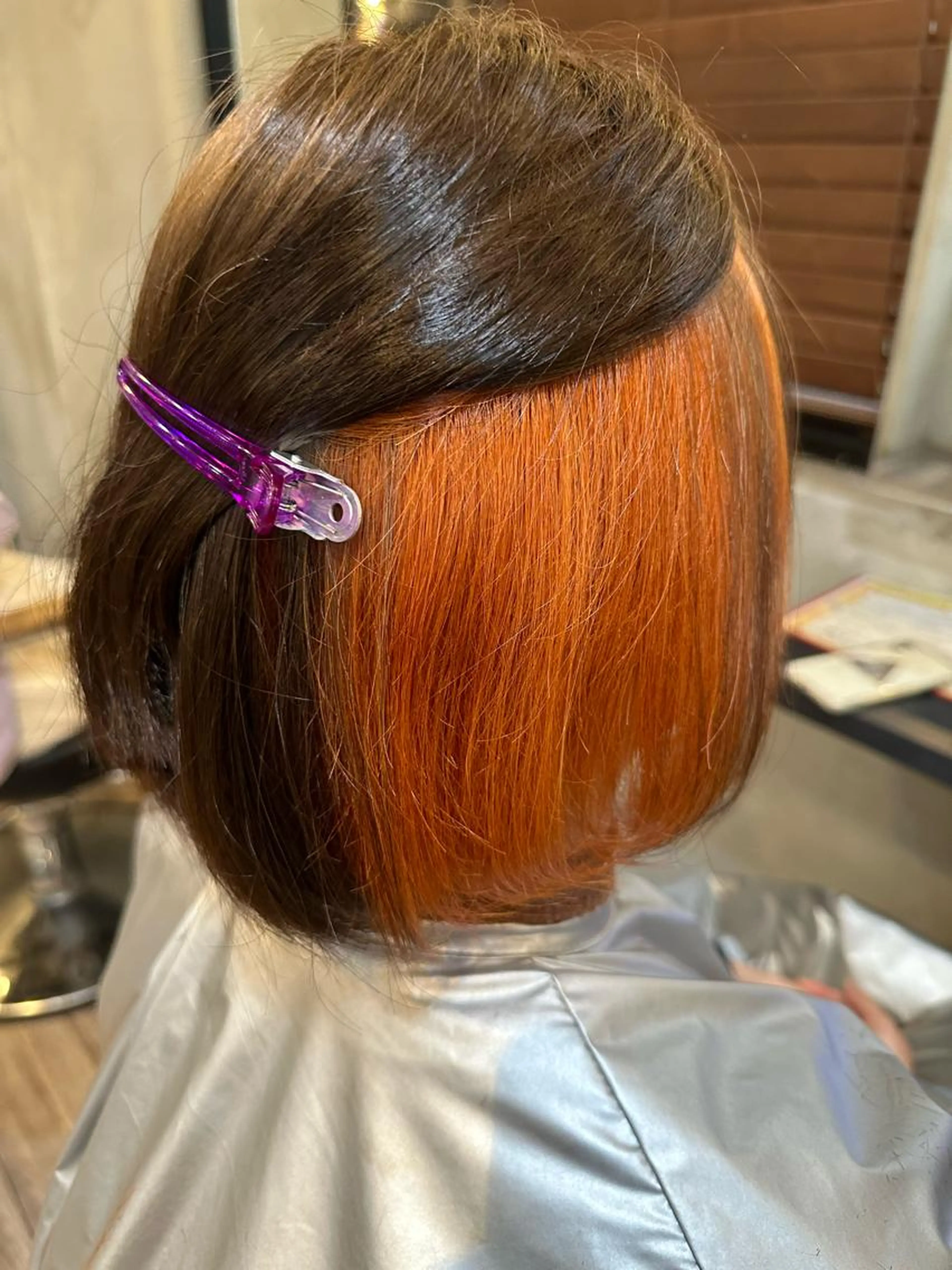 インナーカラー(ブリーチ+カラー) ＋シャンプーブロー+ベーストリートメントの写真