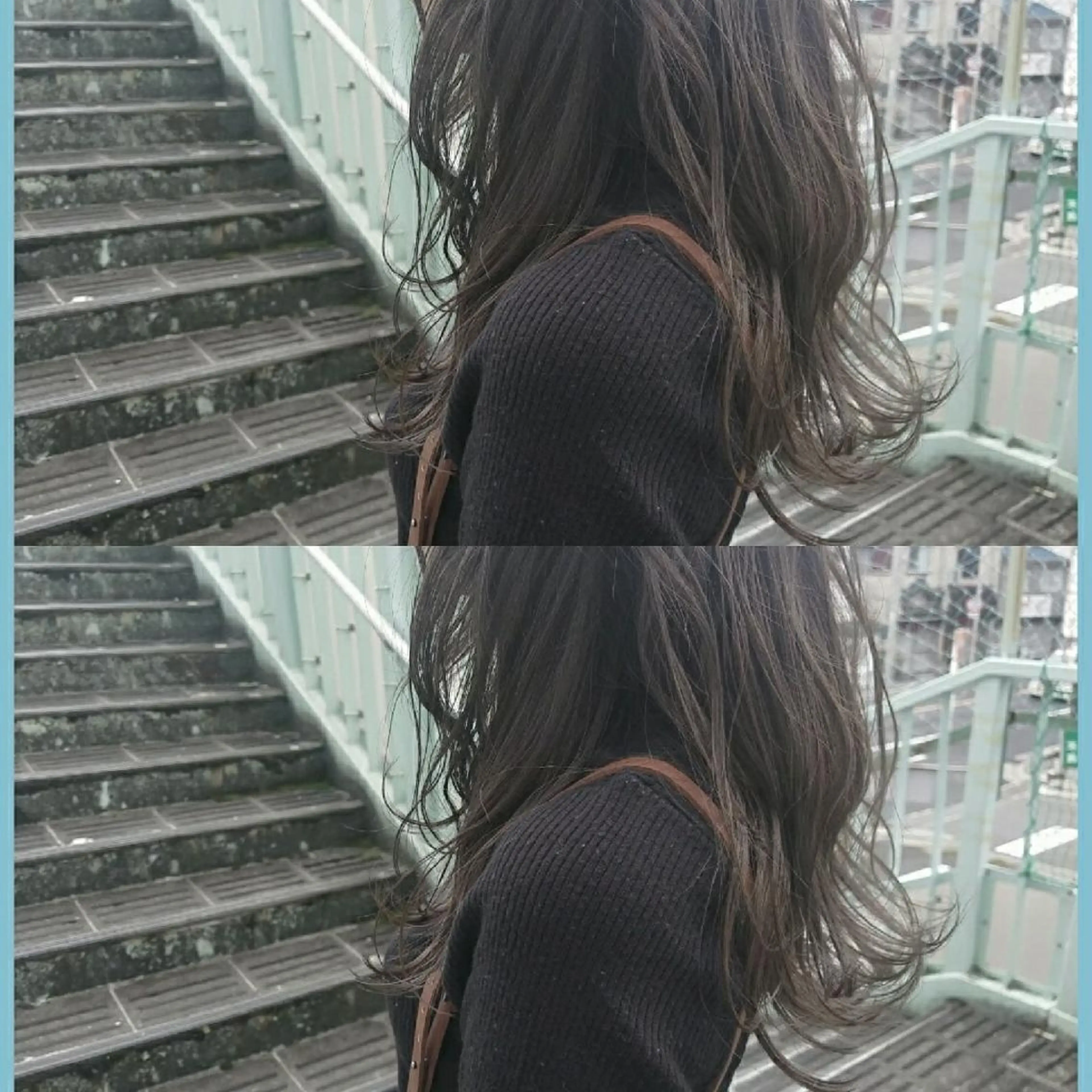 セミロング ヘアカラー ヘッドスパ noa.所属・今中 小百合のヘアスタイル