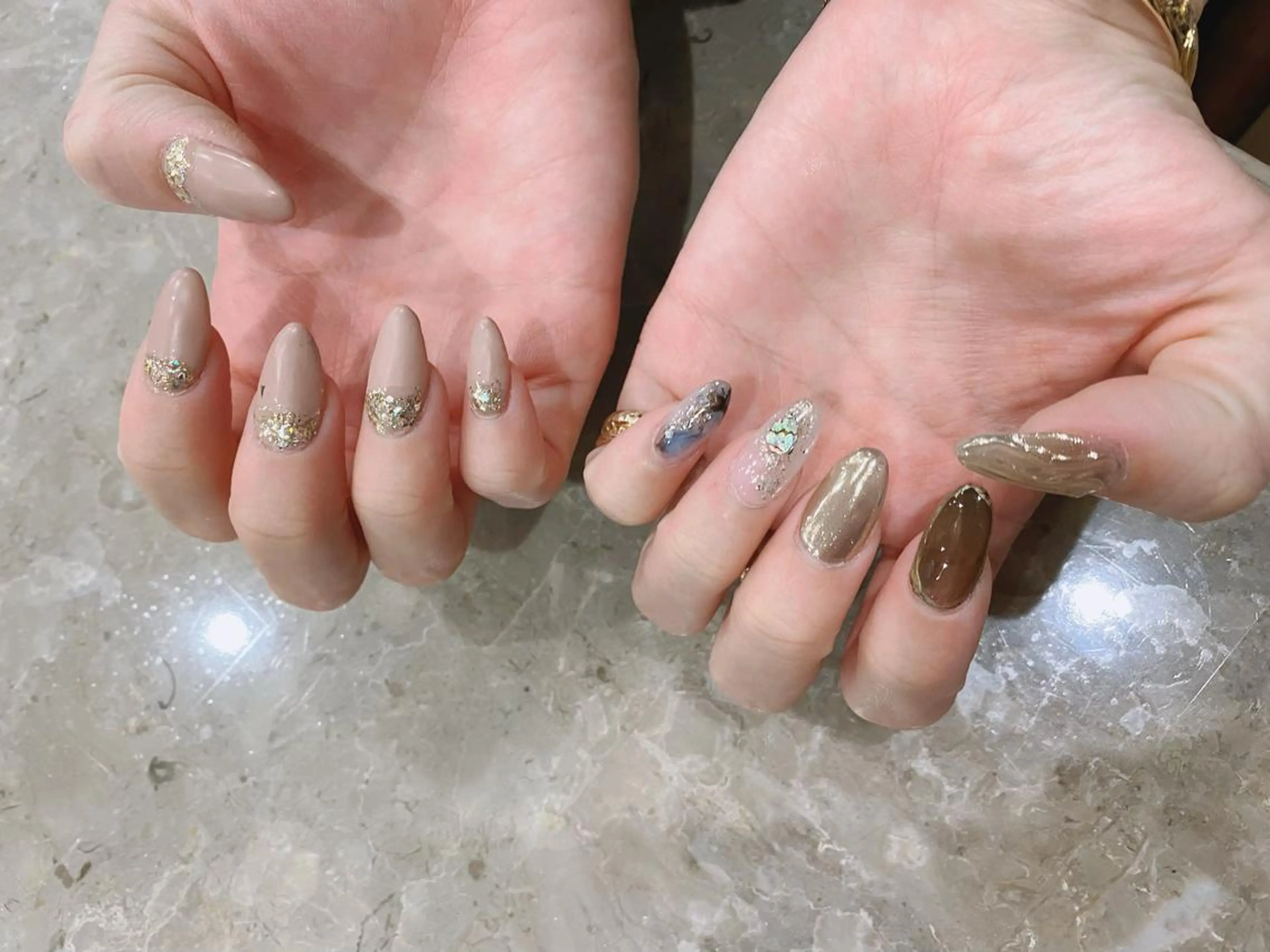 ネイル スカルプネイル 557 nailのネイルデザイン