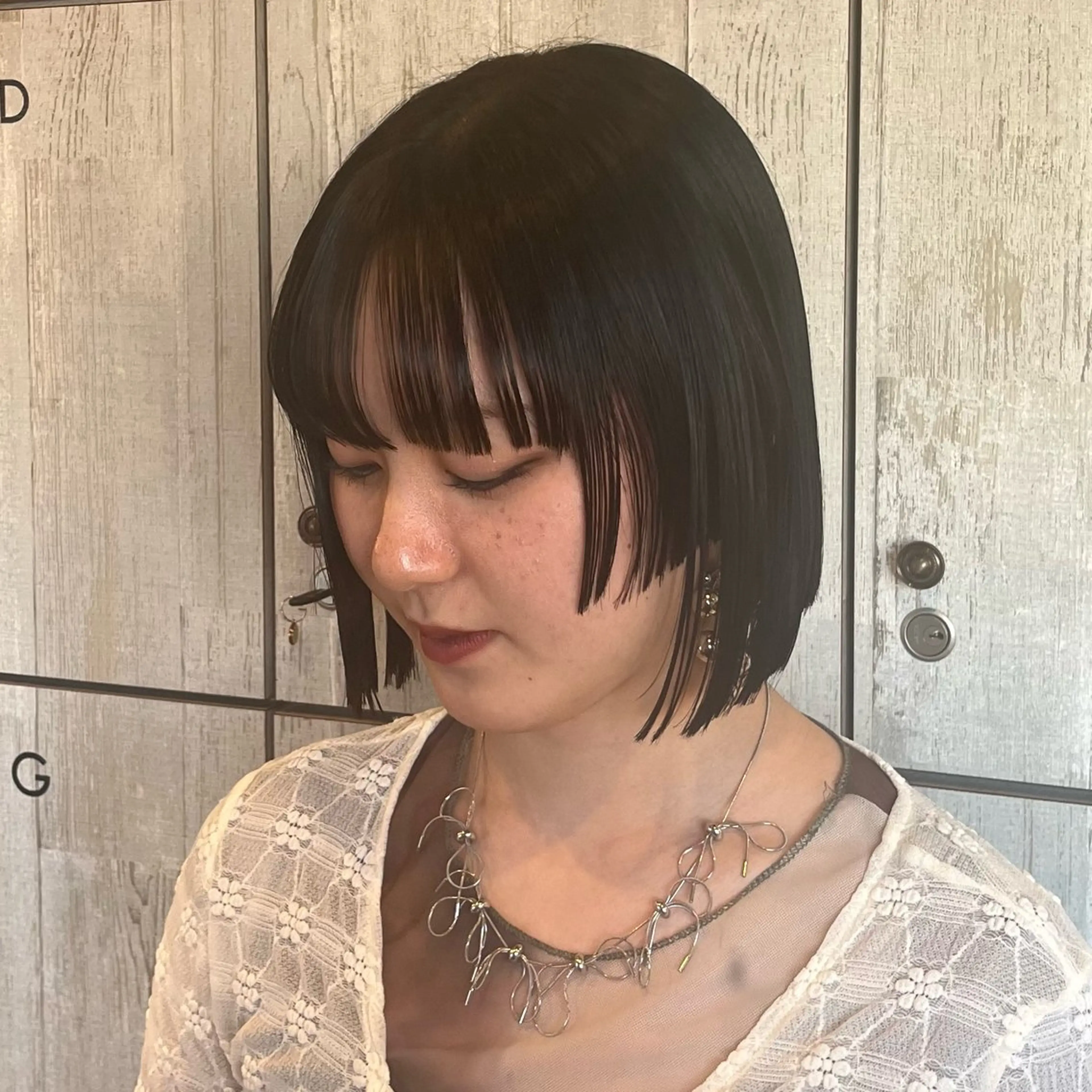 ショート カラー/韓国レイヤー /ブリーチ/hinaのヘアスタイル