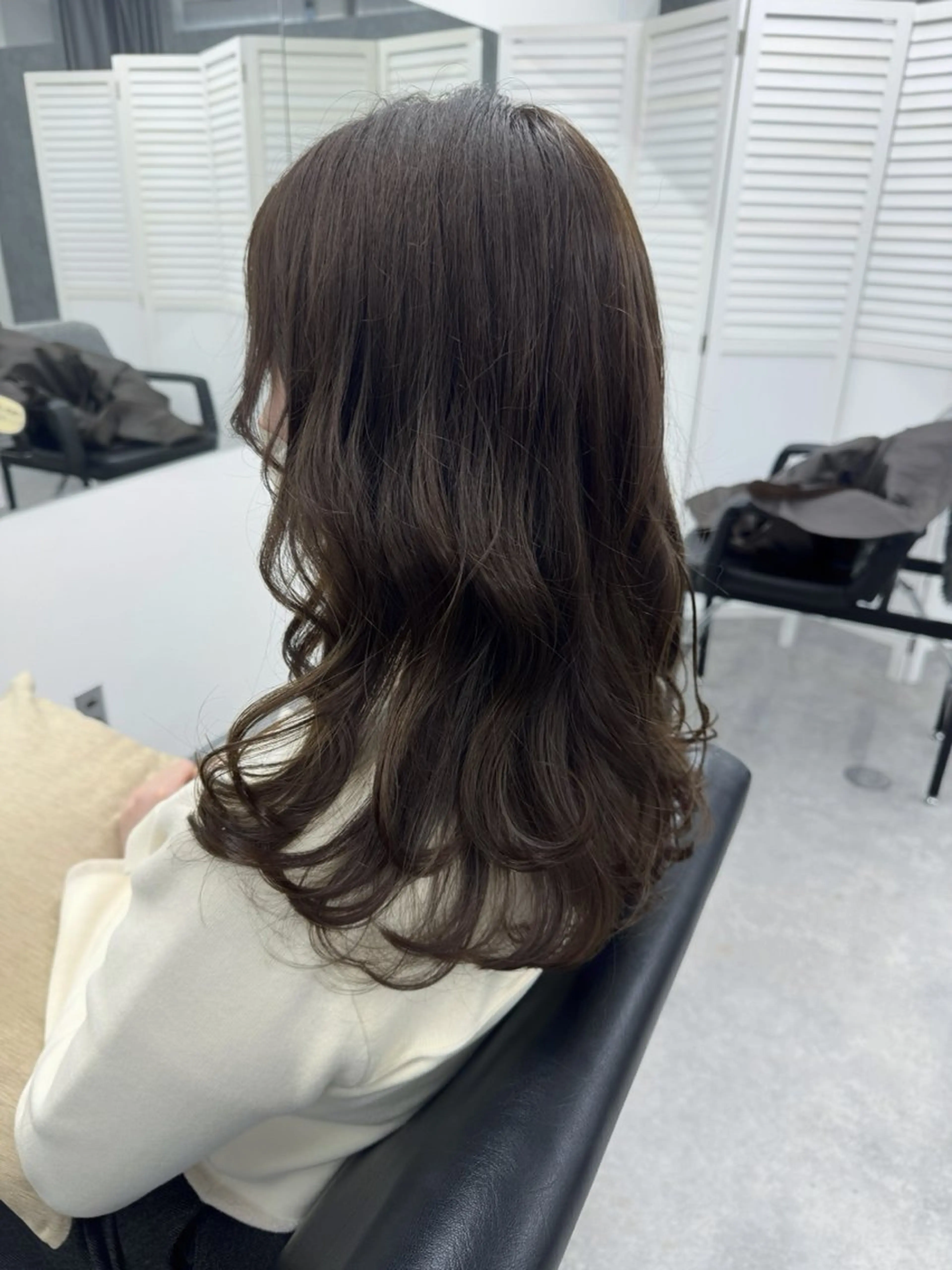 セミロング ヘアカラー トリートメント Eir 神戸所属・髪質改善/縮毛矯正 長井 美佐子のヘアスタイル