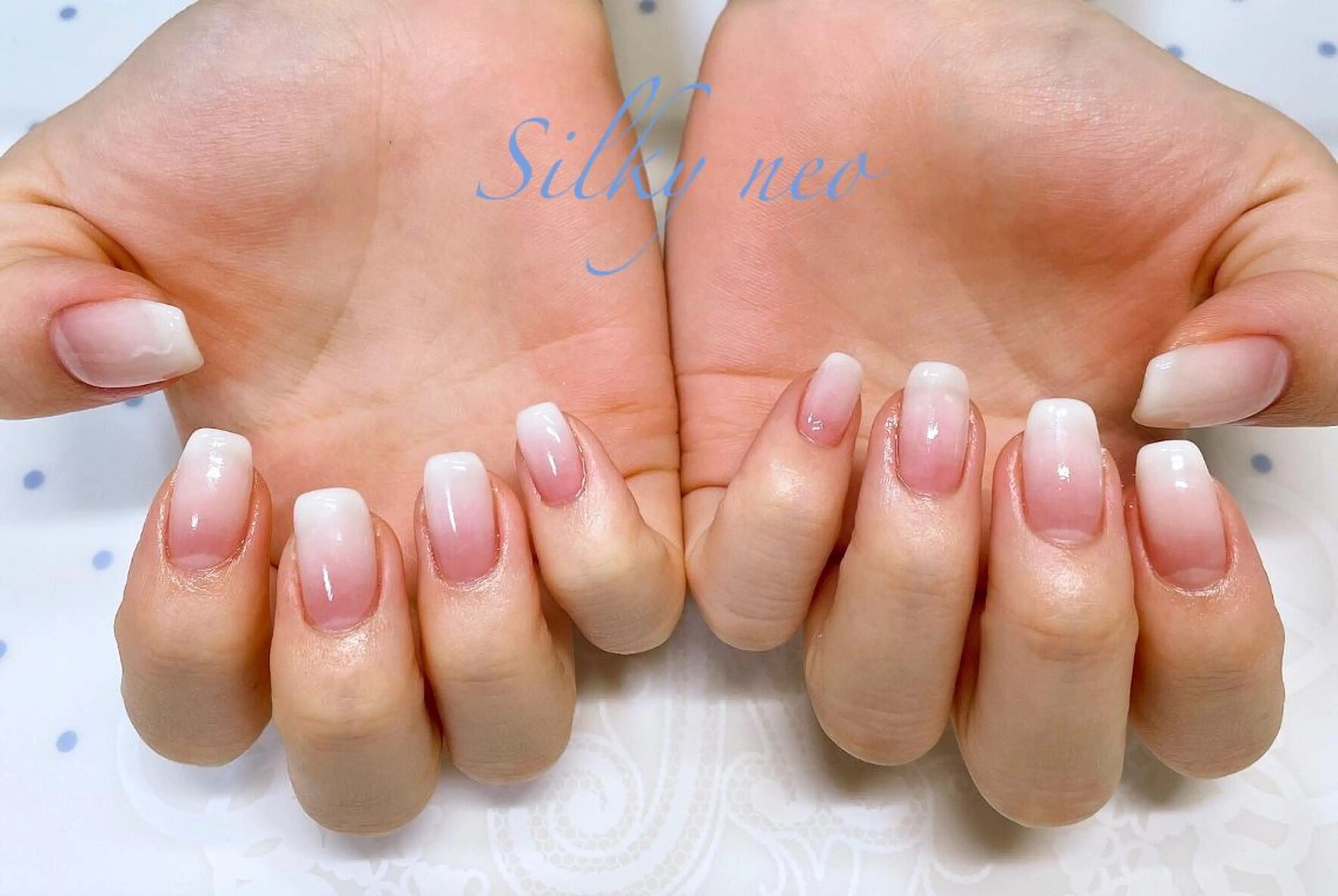 ネイル グラデーション Silky_nail _soraのネイルデザイン