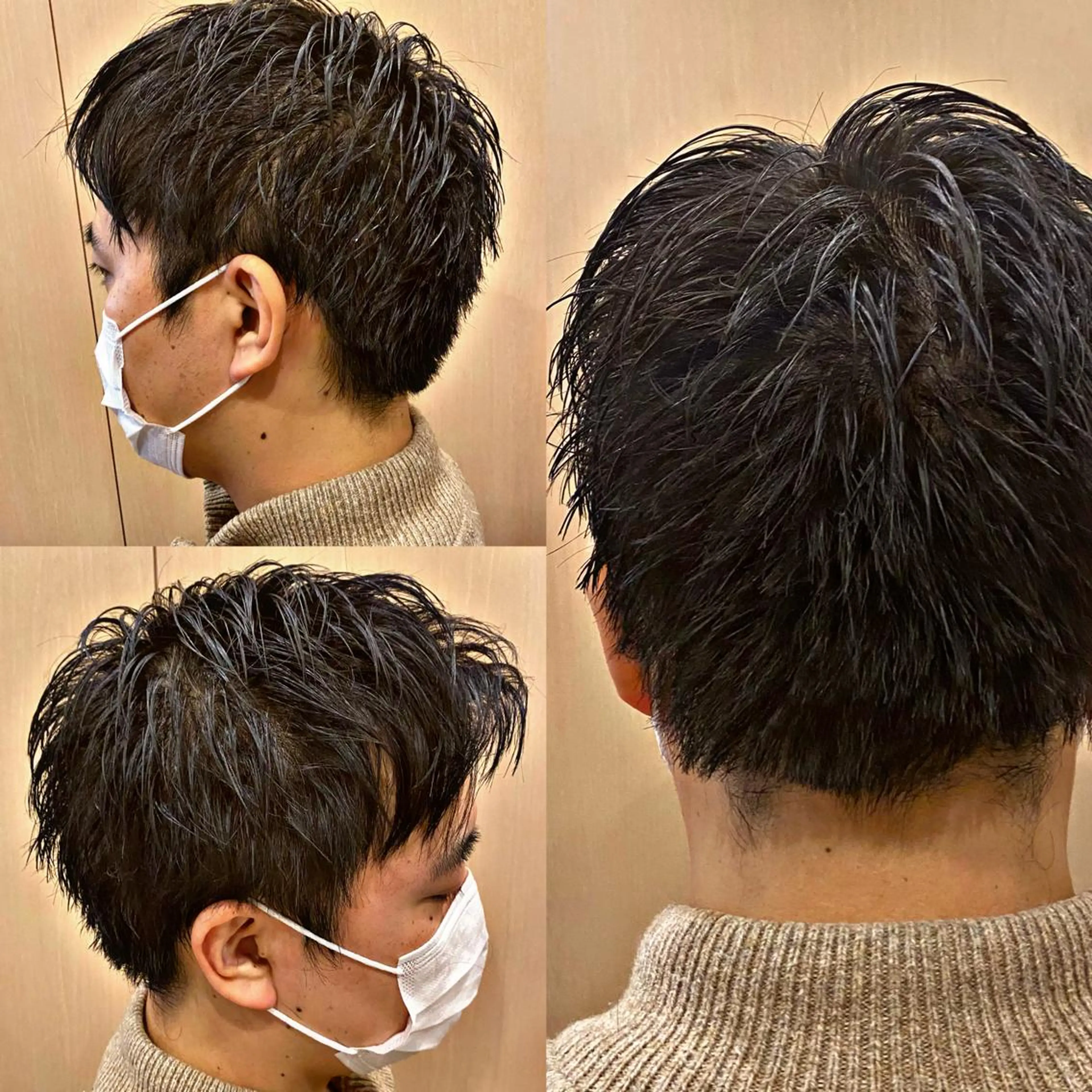 メンズ ツーブロック 刈り上げ 菅野 綺華のヘアスタイル