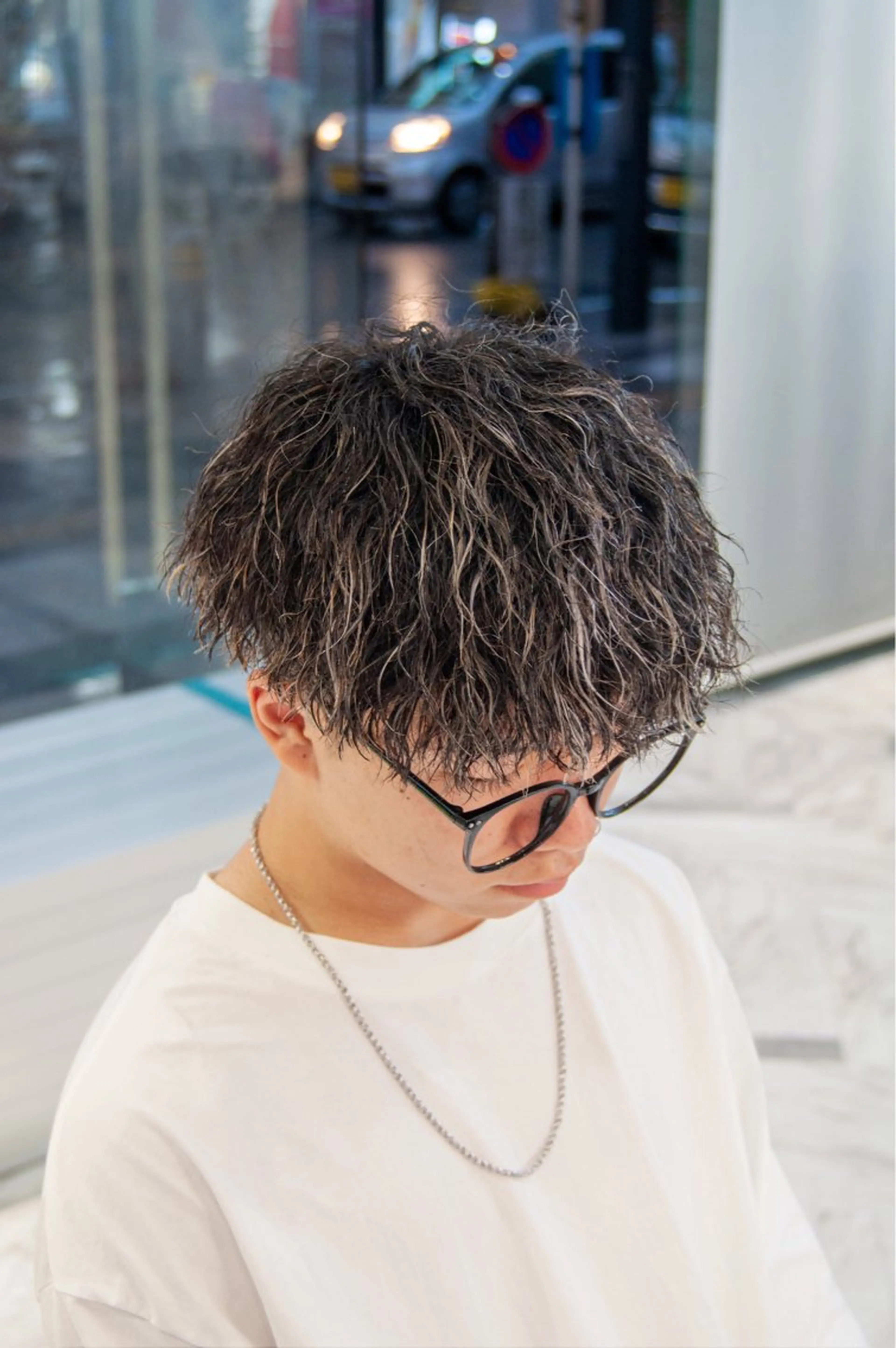パーマ メンズ シャドウパーマ/ メンズ特化のヘアスタイル