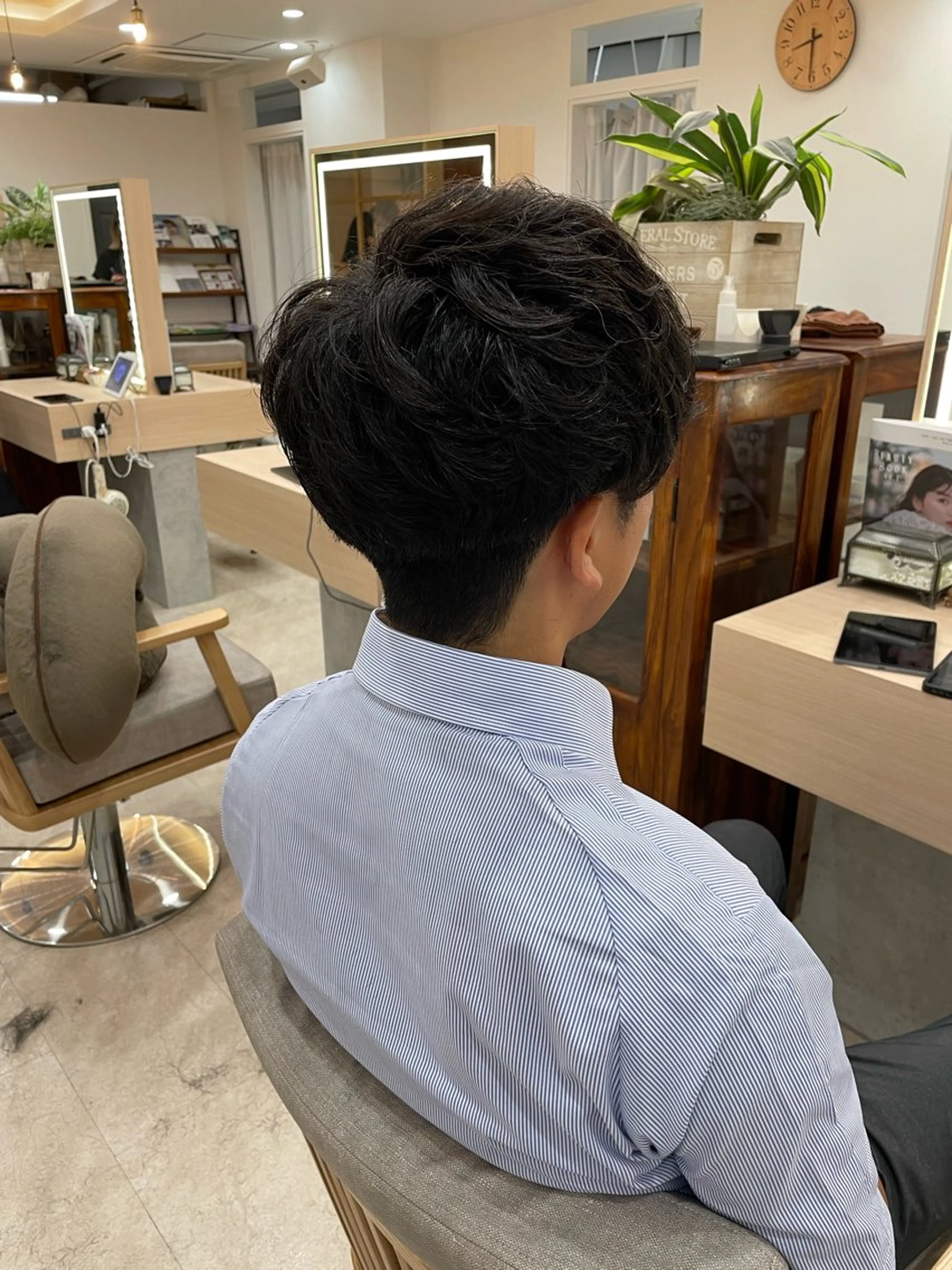 ✂︎練習モデル✂︎カット＋パーマ（メンズ）✨の写真