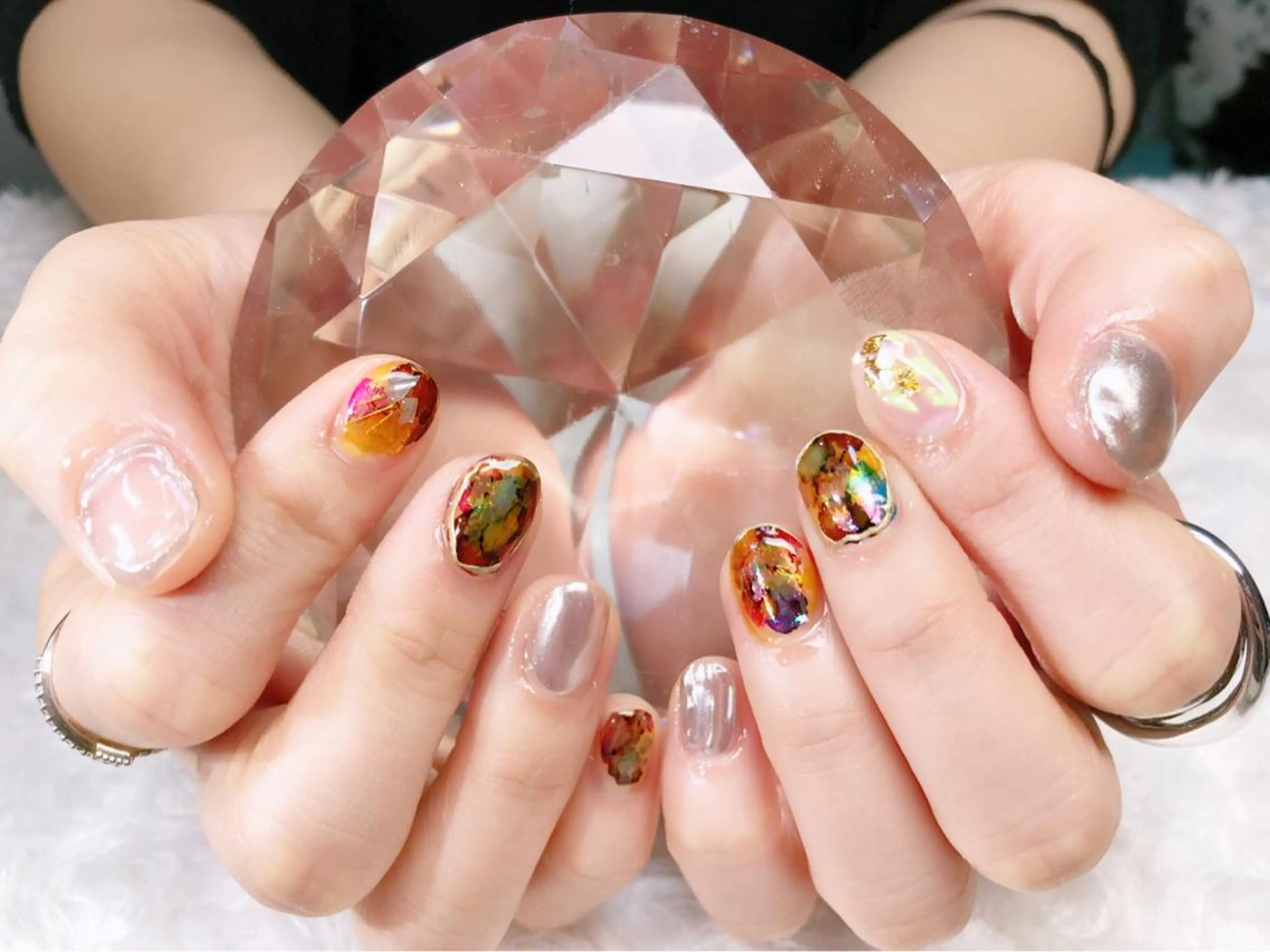 ネイル ニュアンスネイル ハンドネイル ハンドケア muu. maiのネイルデザイン