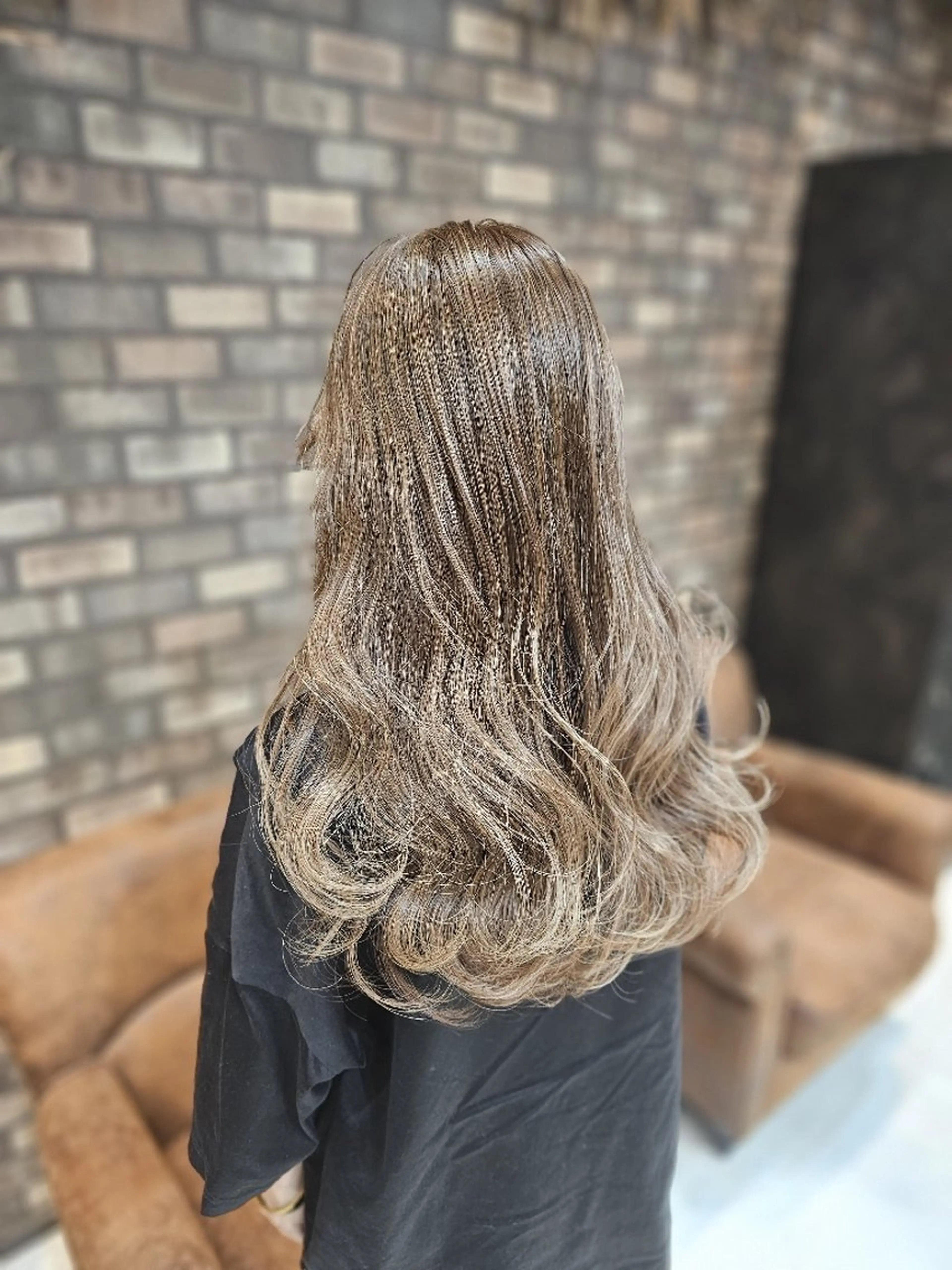 ミディアム カラー ヘアアレンジ カット ヘアカラー トリートメント ✨艶髪✖癒し✨🍀 miyazawaのヘアスタイル