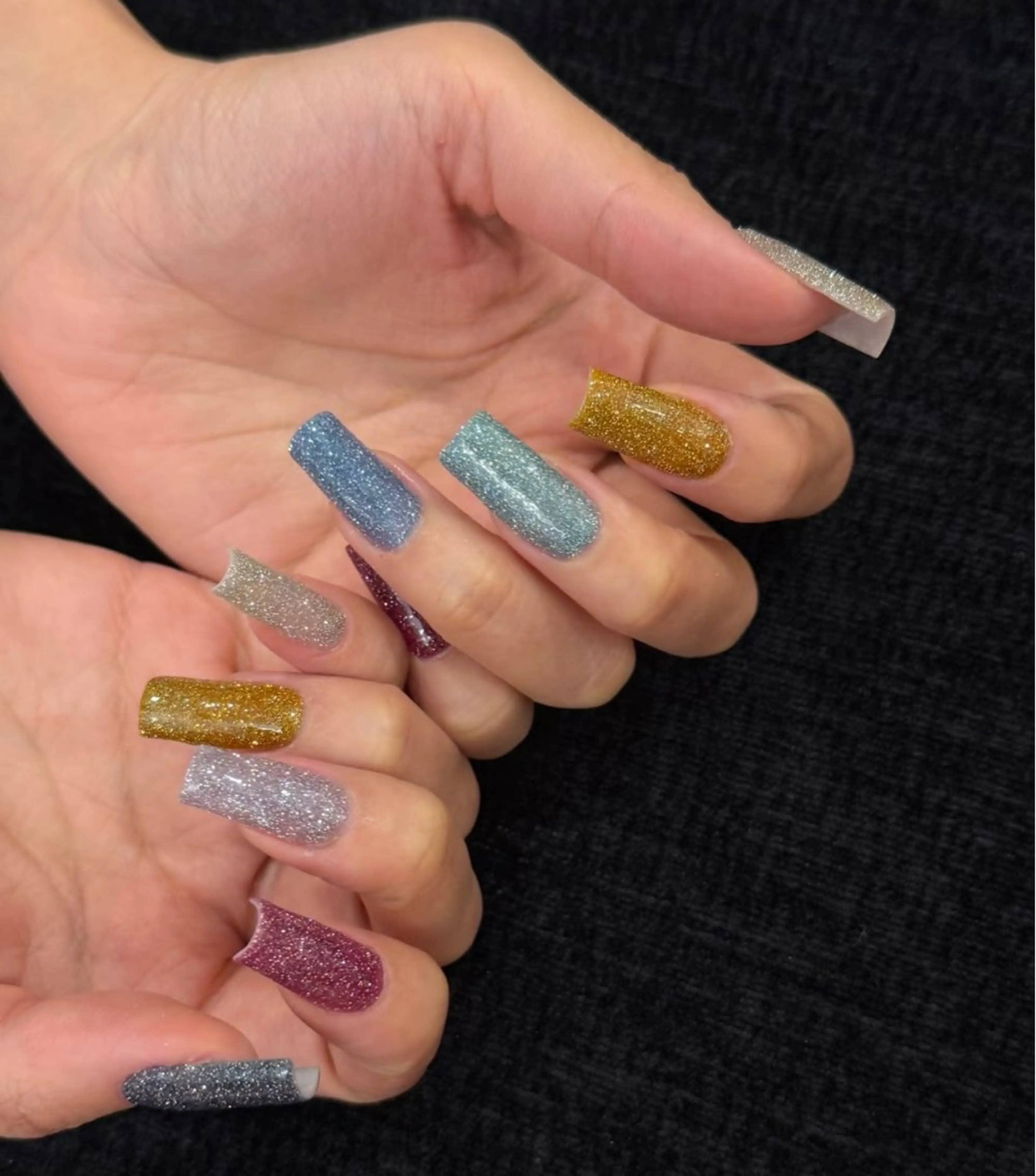 ネイル ハンドネイル ハンドケア UniqueNail 長さだし専門店のネイルデザイン