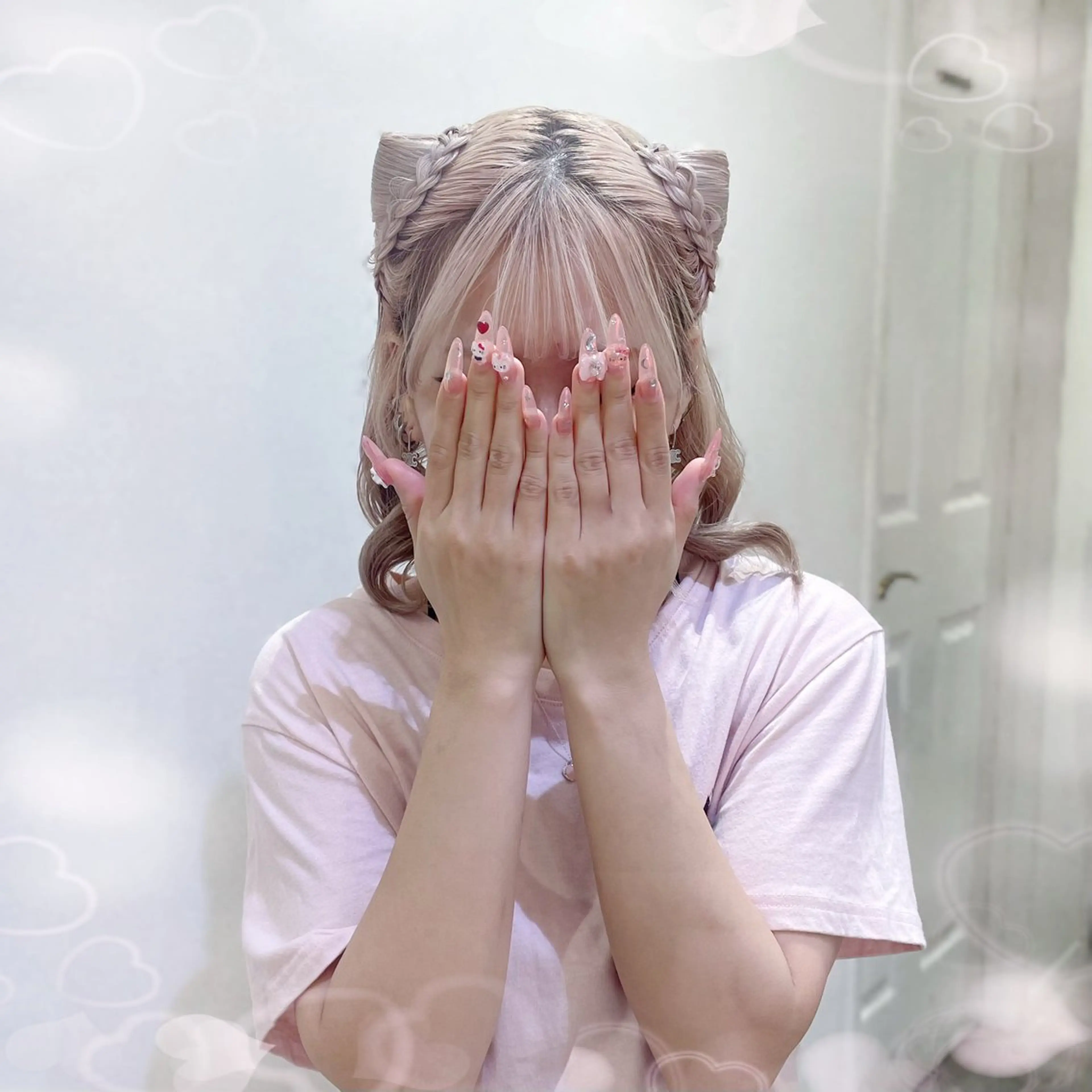 ヘアアレンジ ヘアセット 🎼2次元カラー ヘアメ たまみ🎀のヘアスタイル