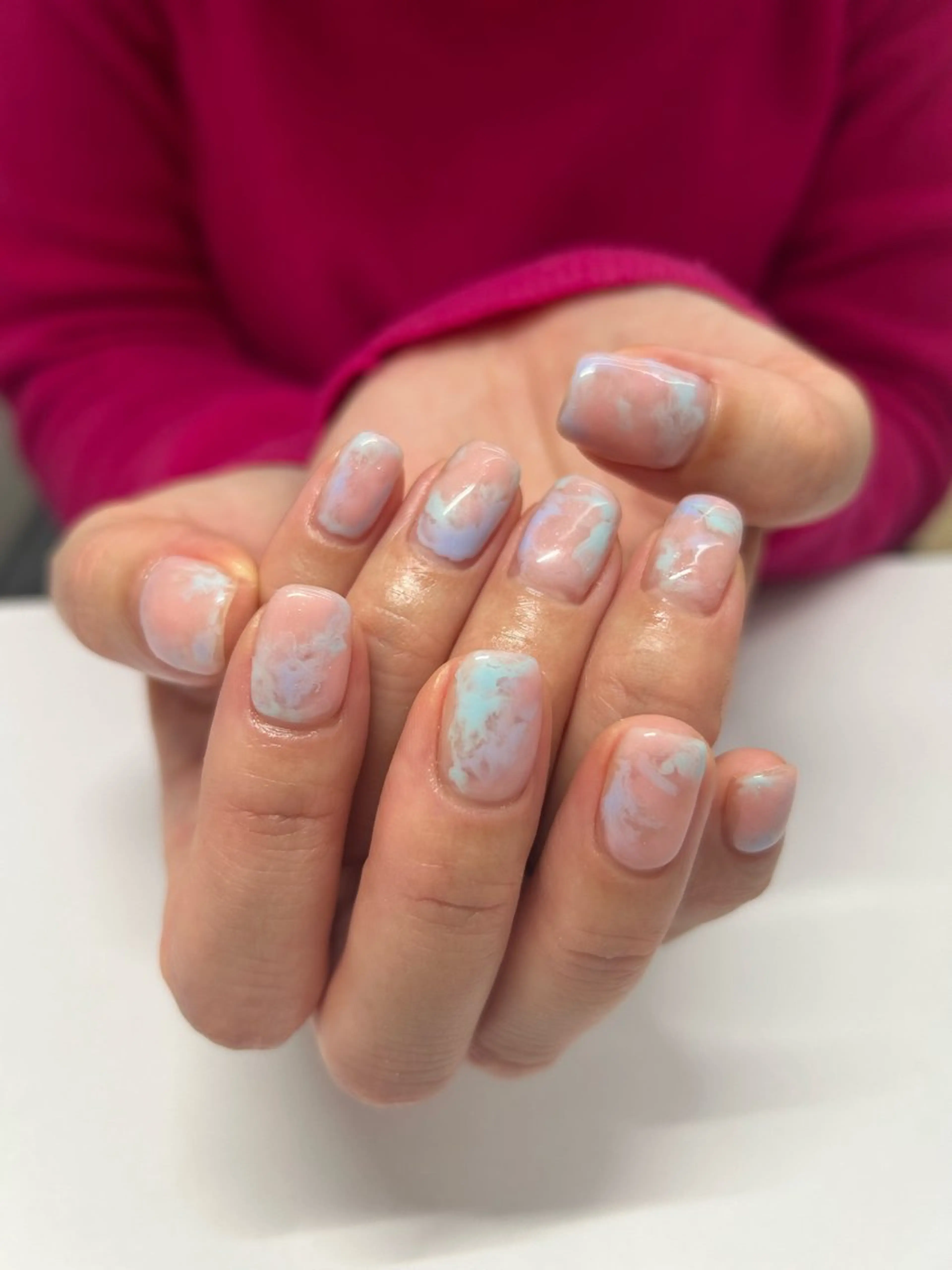 ネイル ハンドネイル プライベートネイルサロンone nail所属・one nail 【カラフル/個性派】のネイルデザイン