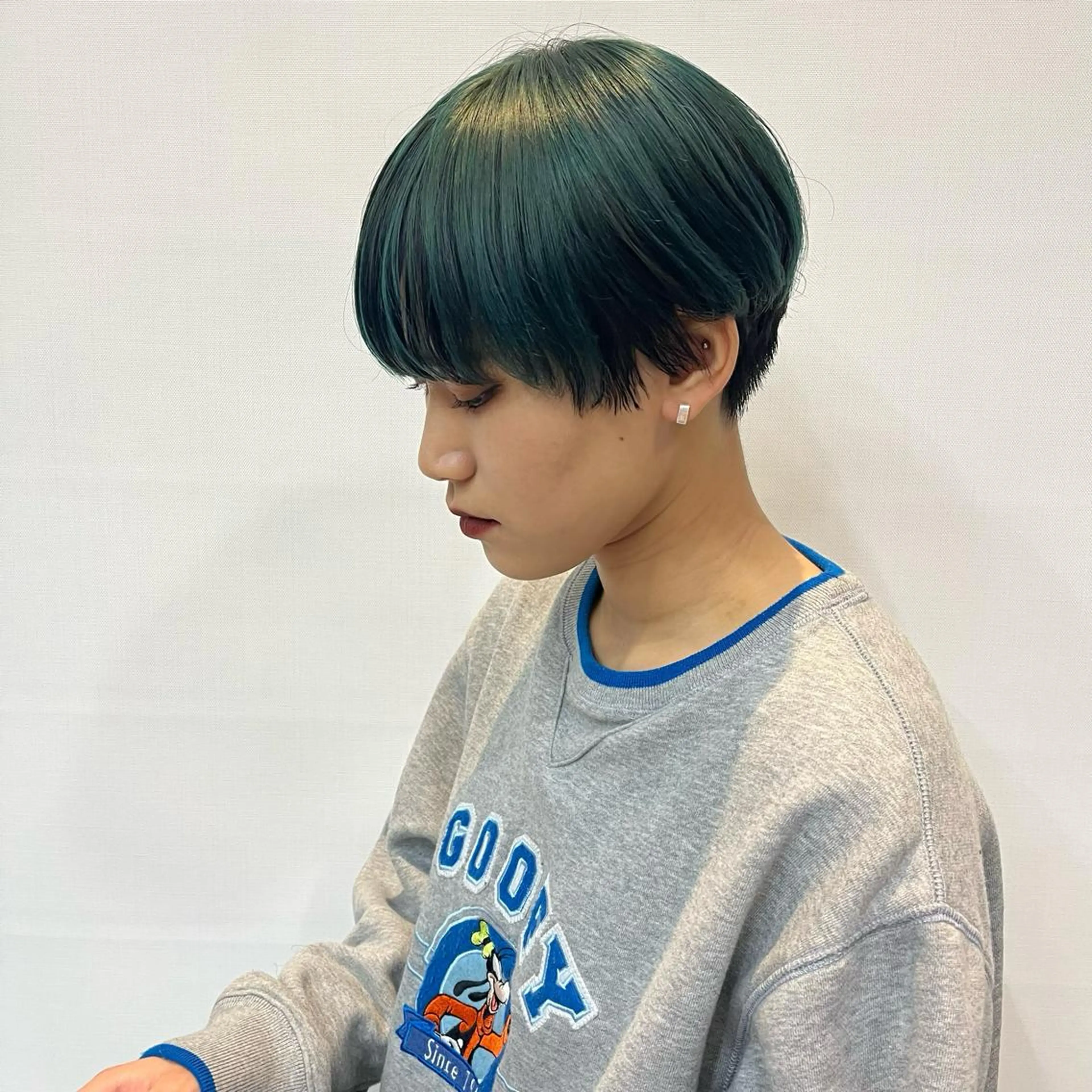 ショート カラー ボブハイトーン🦖 デザインMAMIのヘアスタイル