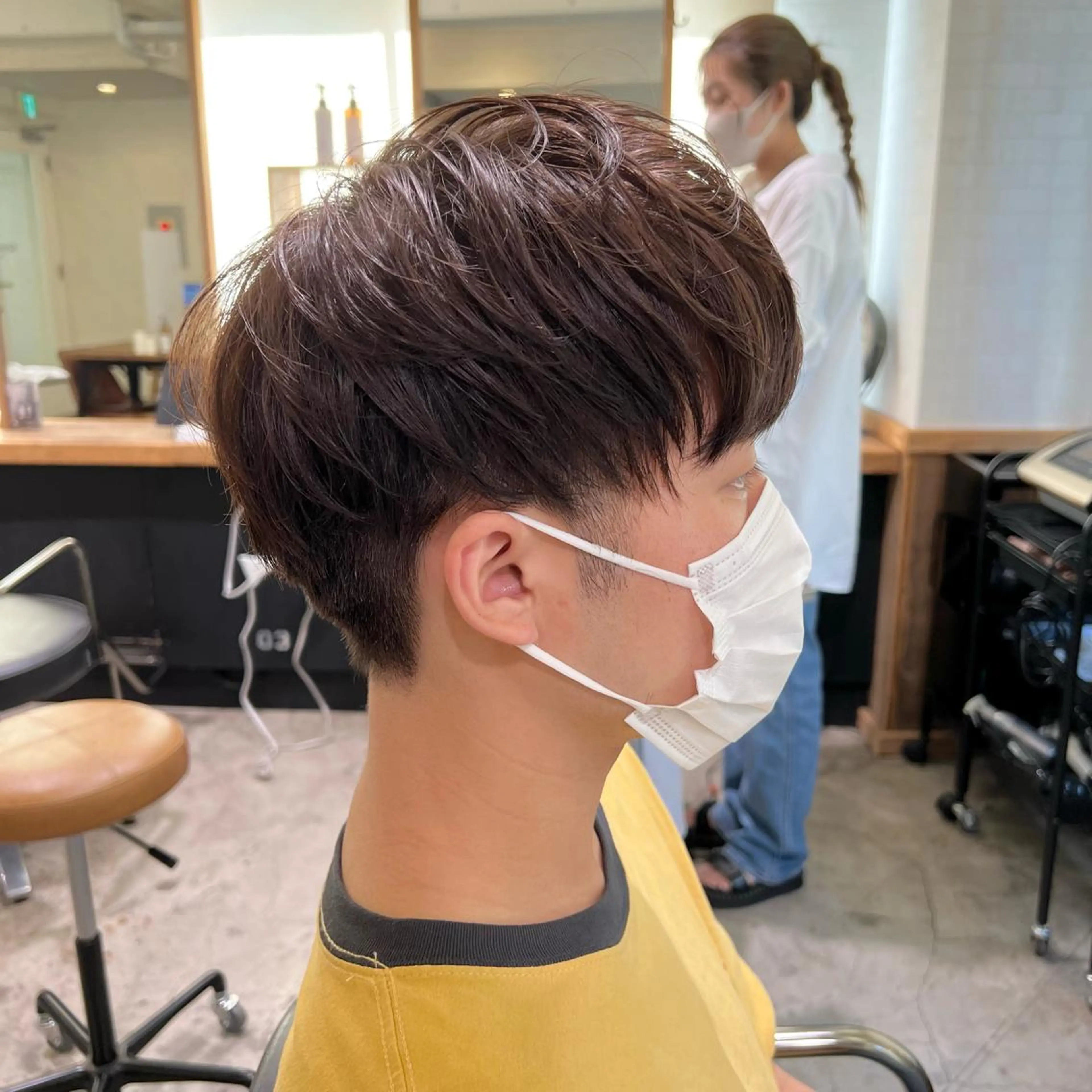 ショート カラー メンズ カット ヘアカラー ノグチ ナツコのヘアスタイル