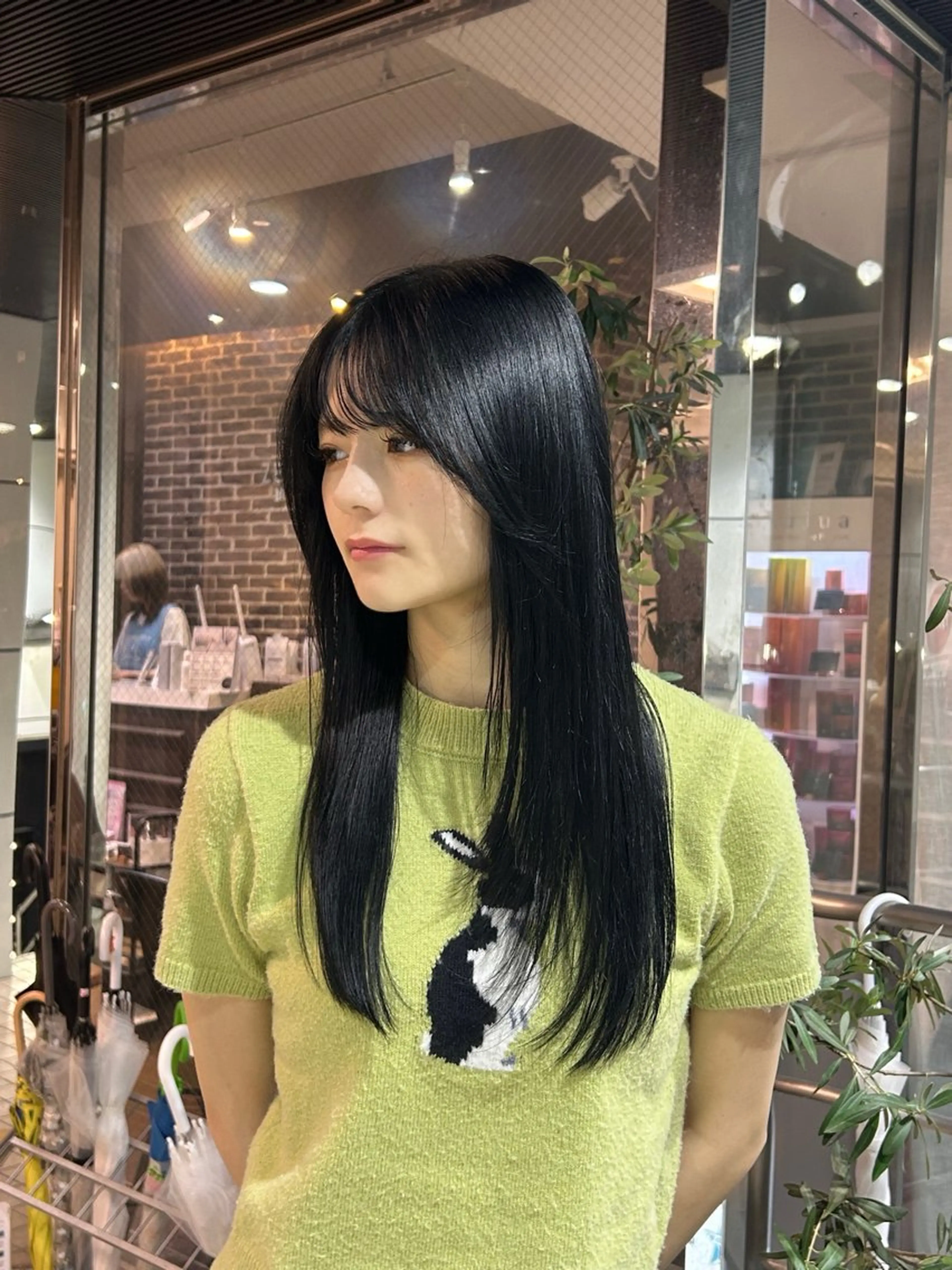 ロング カラー ヘアカラー トリートメント ヘッドスパ もとまお🌷 暖色系/艶カラーのヘアスタイル