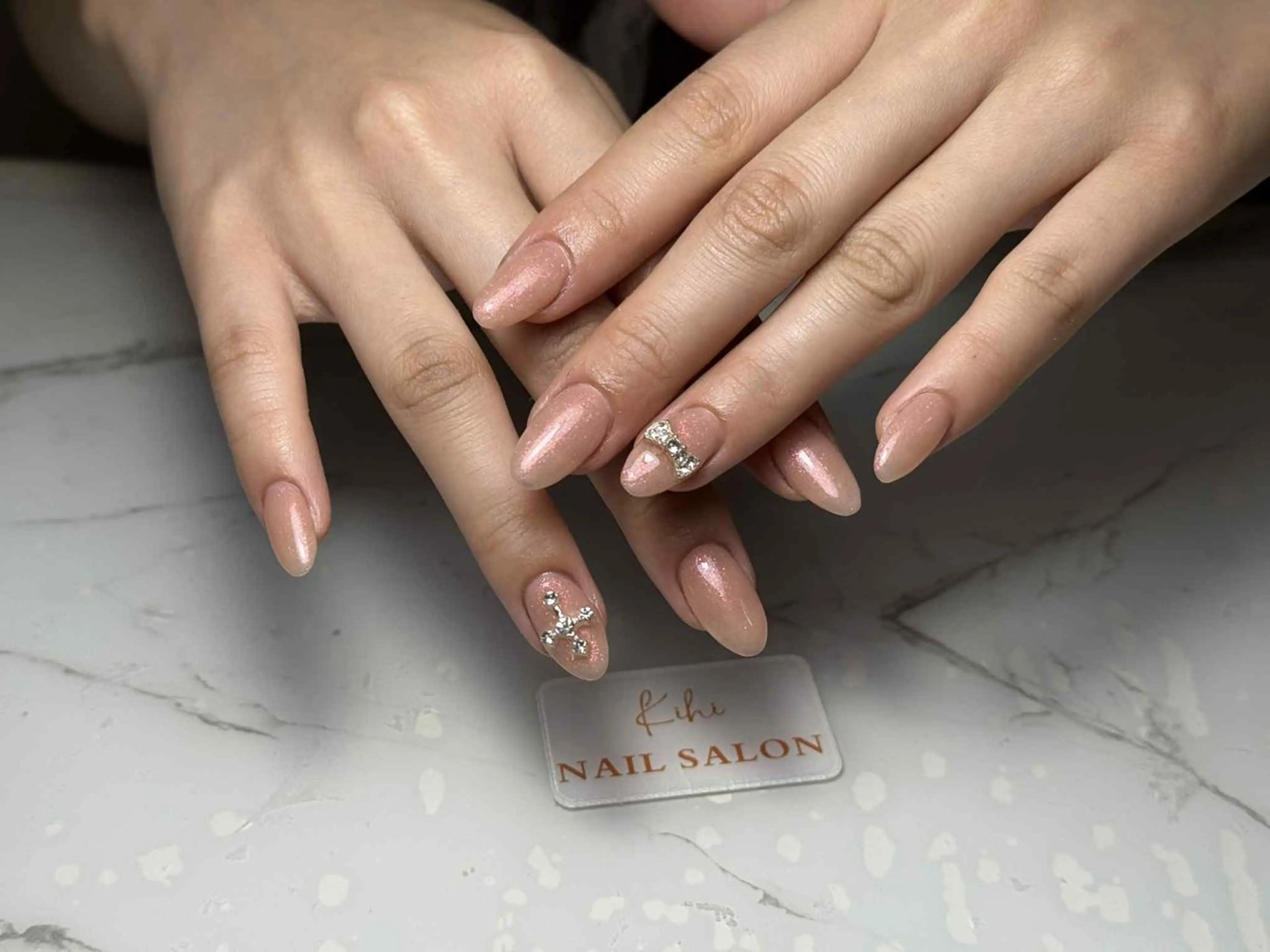 ネイル アートネイル フレンチネイル ジェルネイル グラデーション 韓国ネイル ハンドネイル ハンドケア Nail Salon Kihi さくらのネイルデザイン