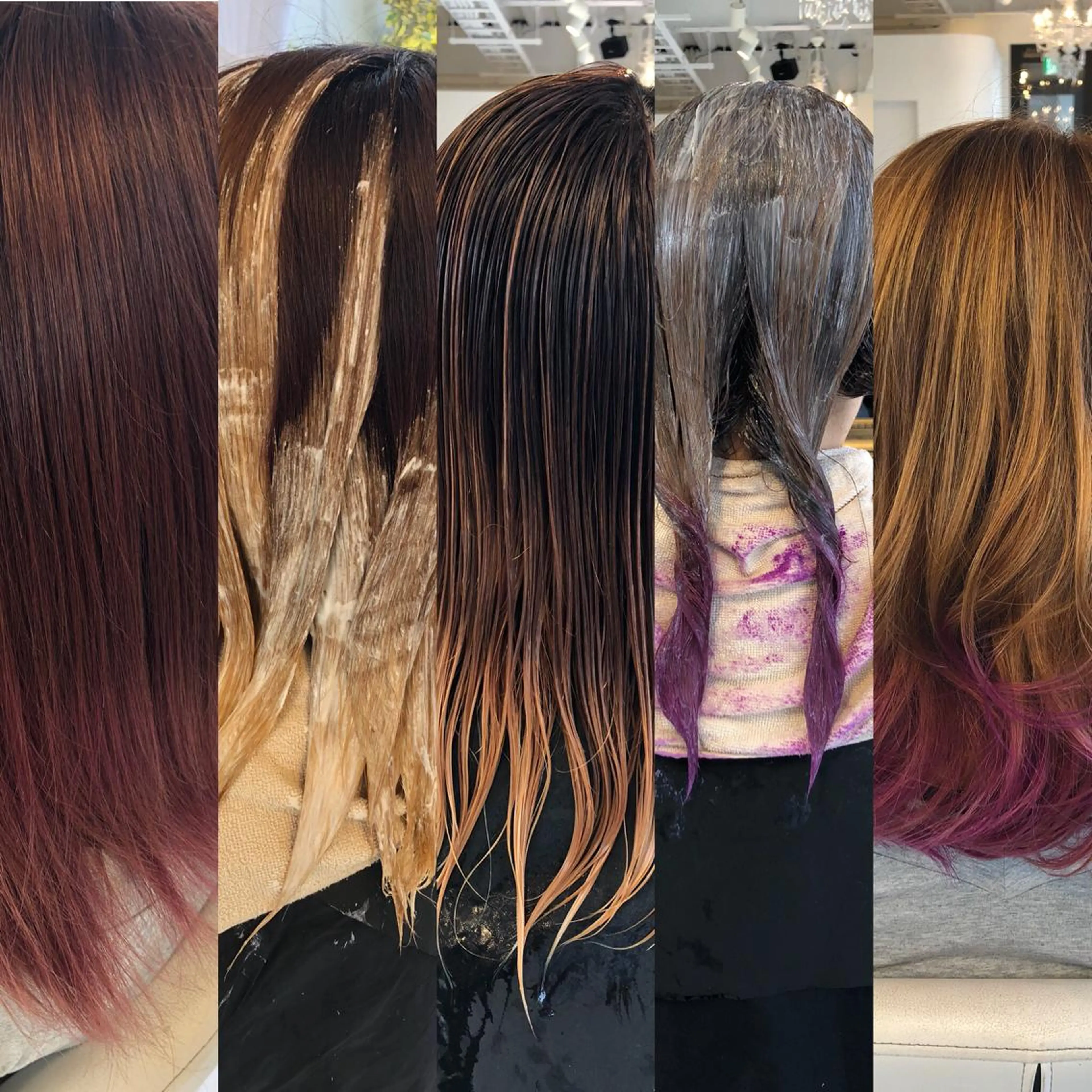 カラー MARDI GRAS 蘭丸のヘアスタイル
