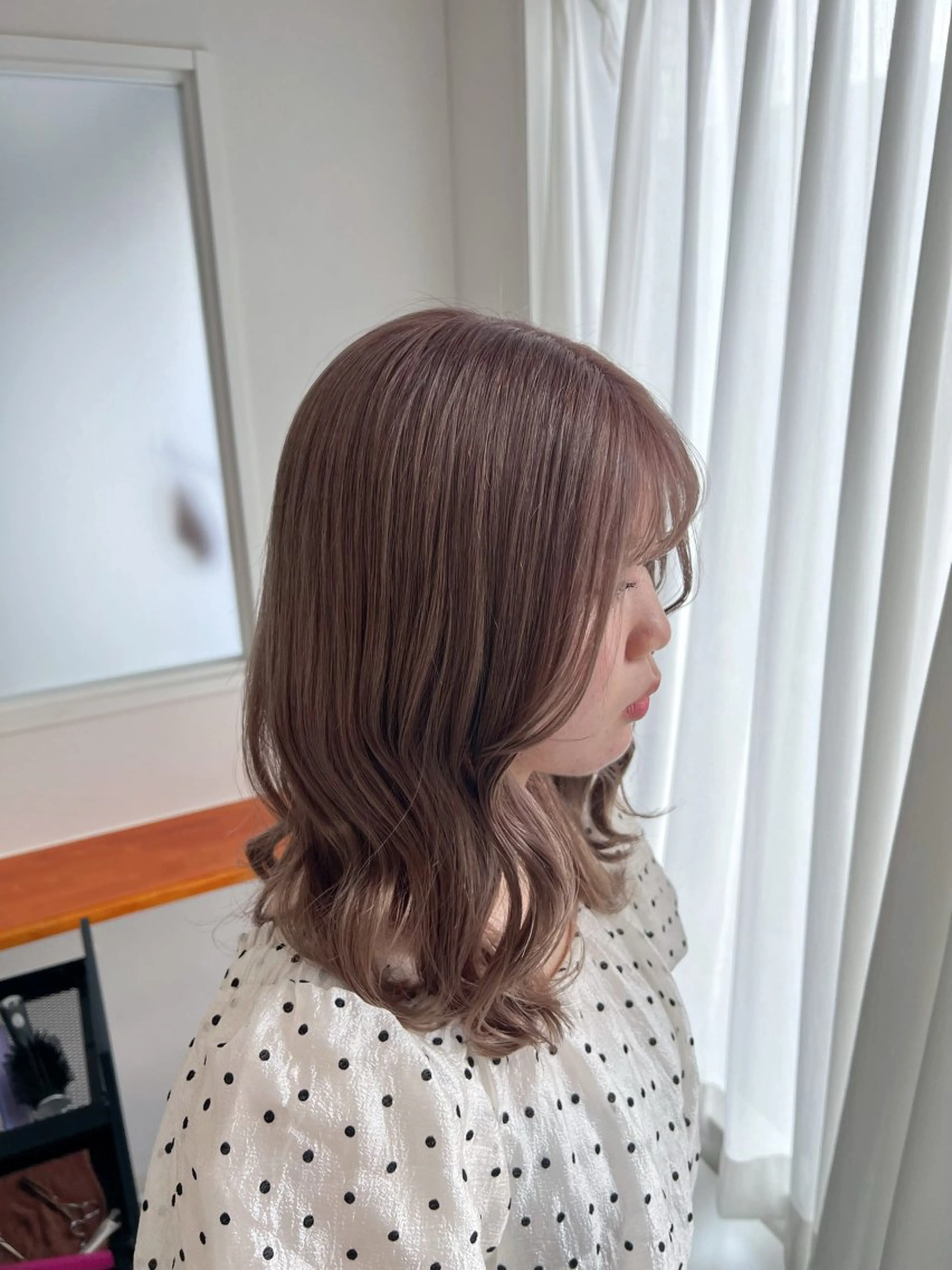 ミディアム ヘアカラー トリートメント ate.所属・ate. kaoriのヘアスタイル