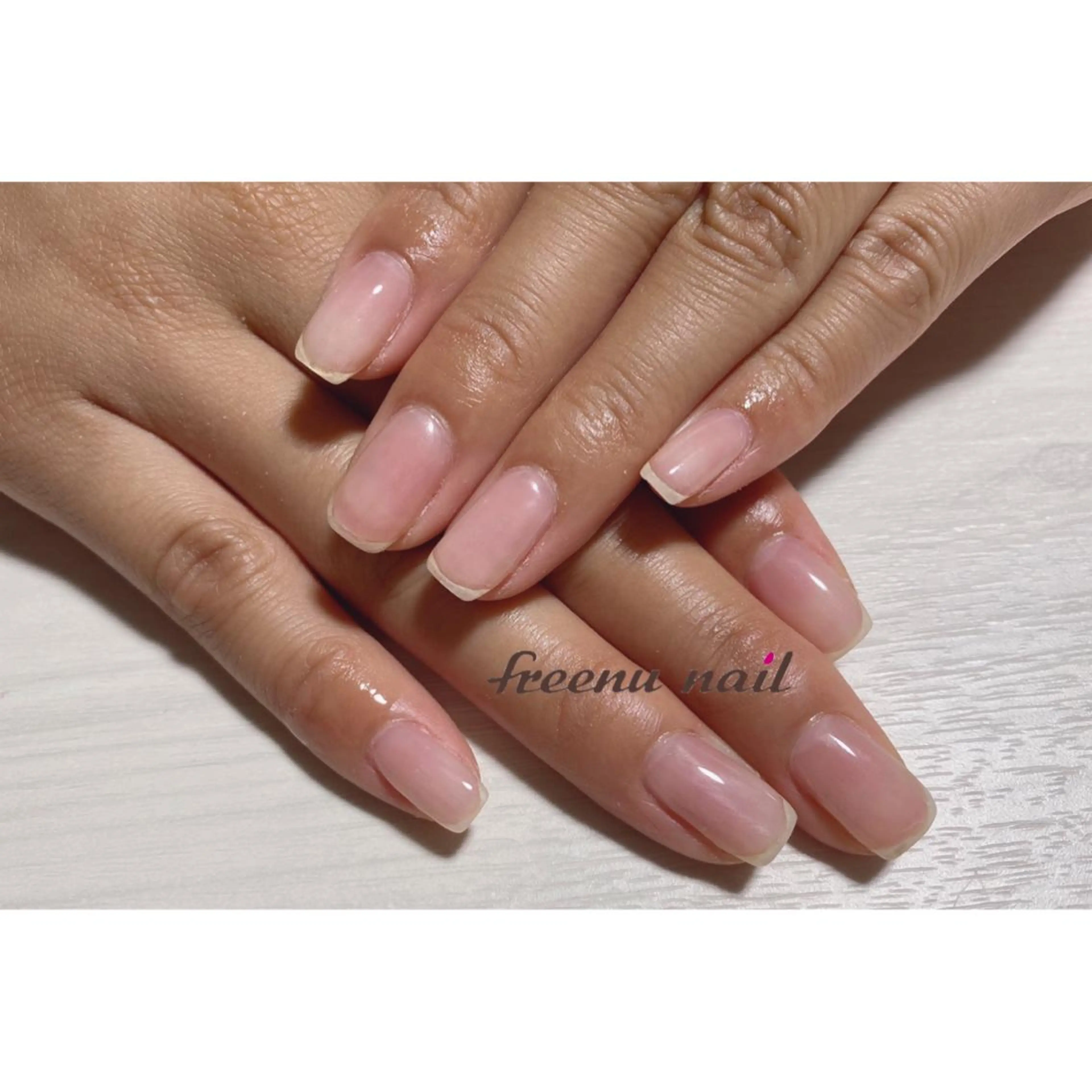 ネイル クリアネイル freenu nail【24H】のネイルデザイン