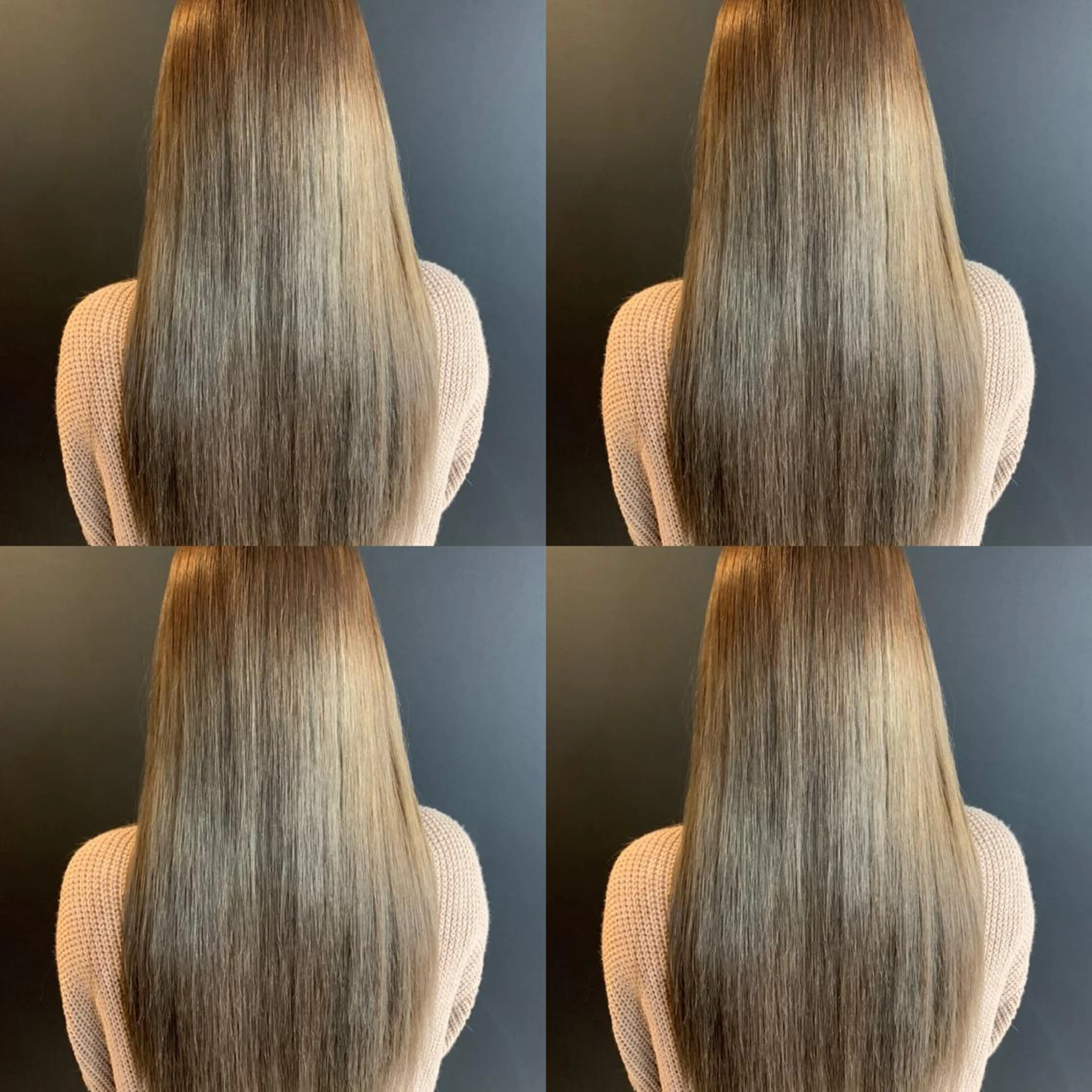 セミロング カラー ベージュカラー カット ヘアカラー トリートメント ✨髪質改善✖︎韓国 レイヤー✨ナカムラのヘアスタイル