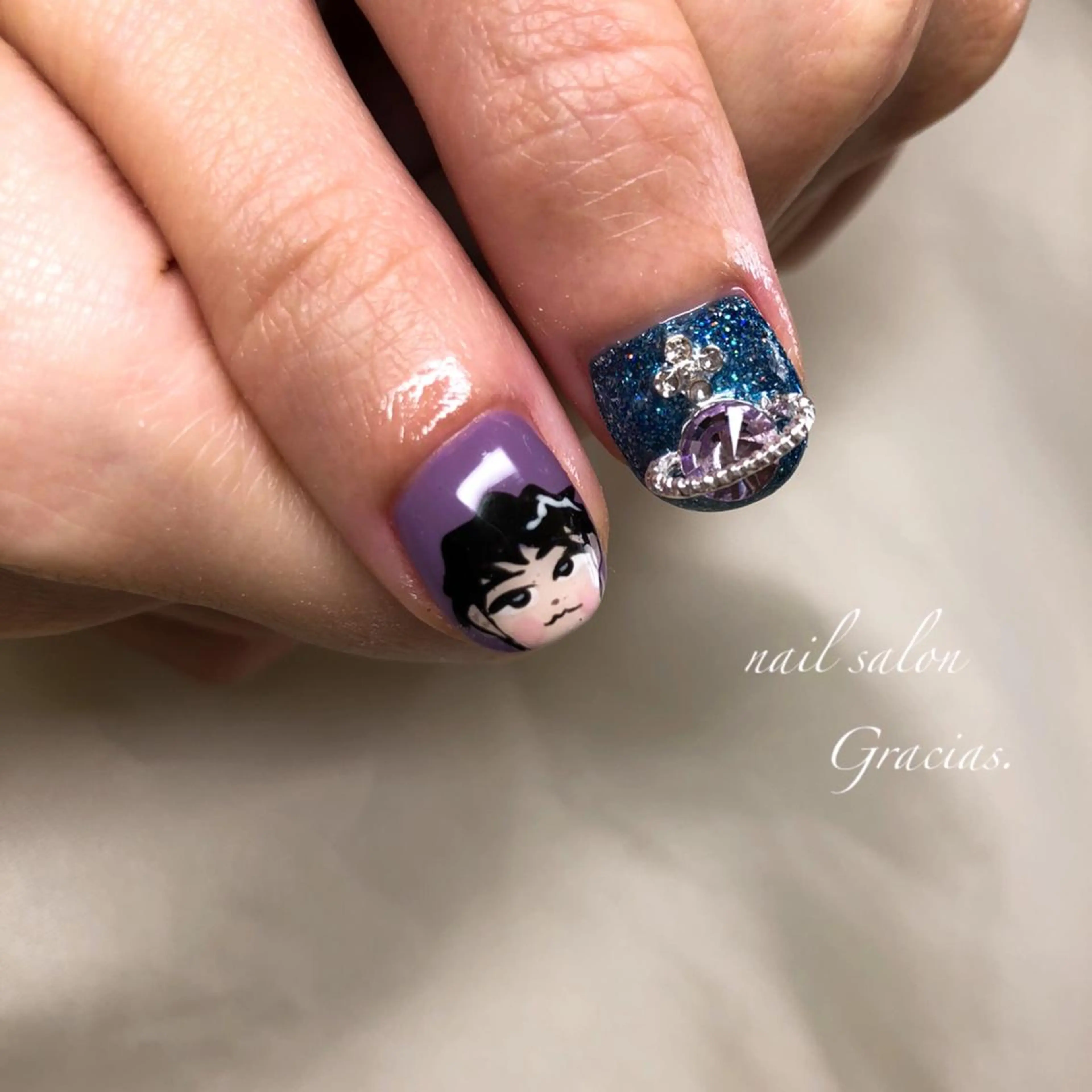 ネイル ハンドネイル Gracias. rieのネイルデザイン