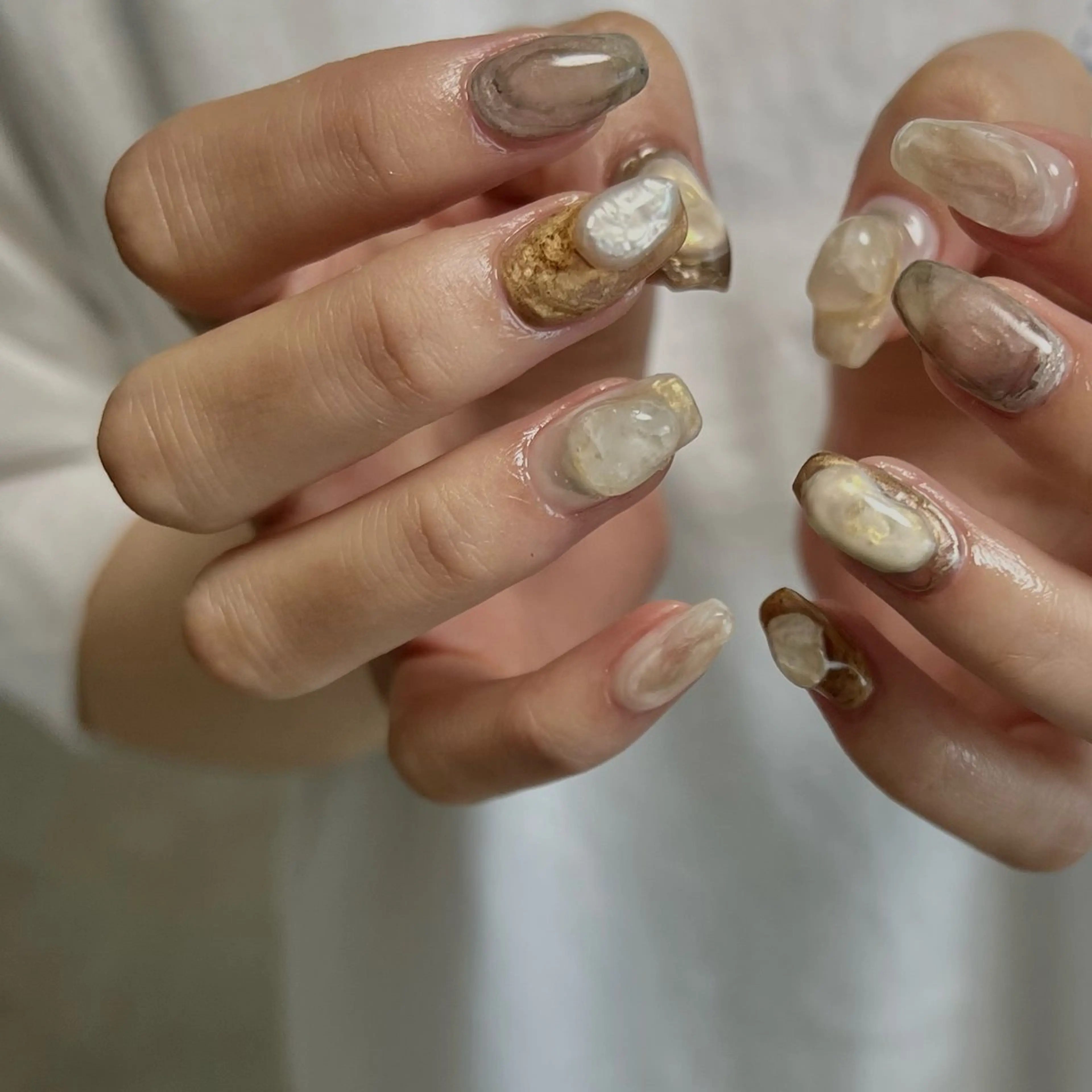 ネイル ハンドネイル ハンドケア nail salon una.のネイルデザイン