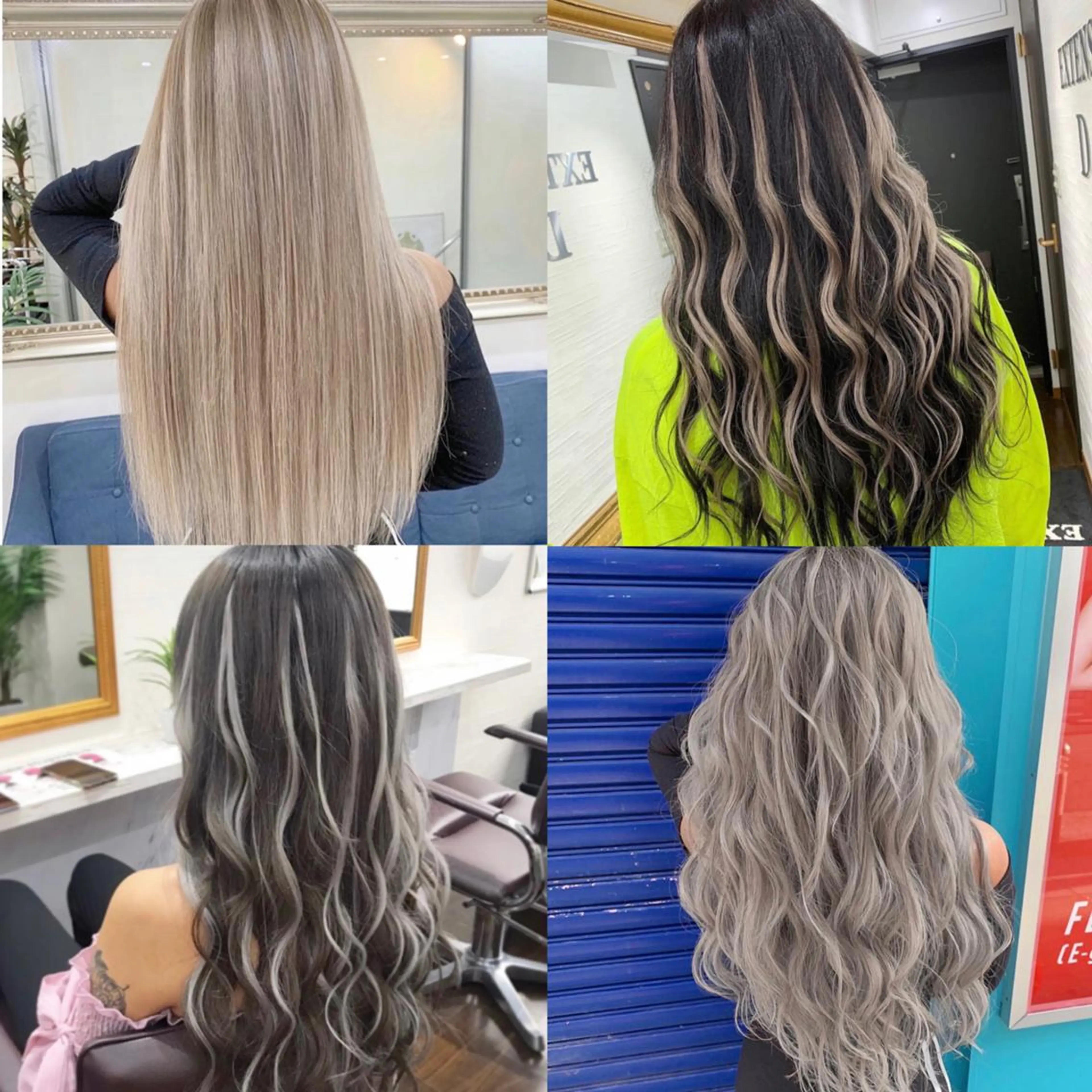 ロング カラー エクステ地域最安値★ Device梅田のヘアスタイル