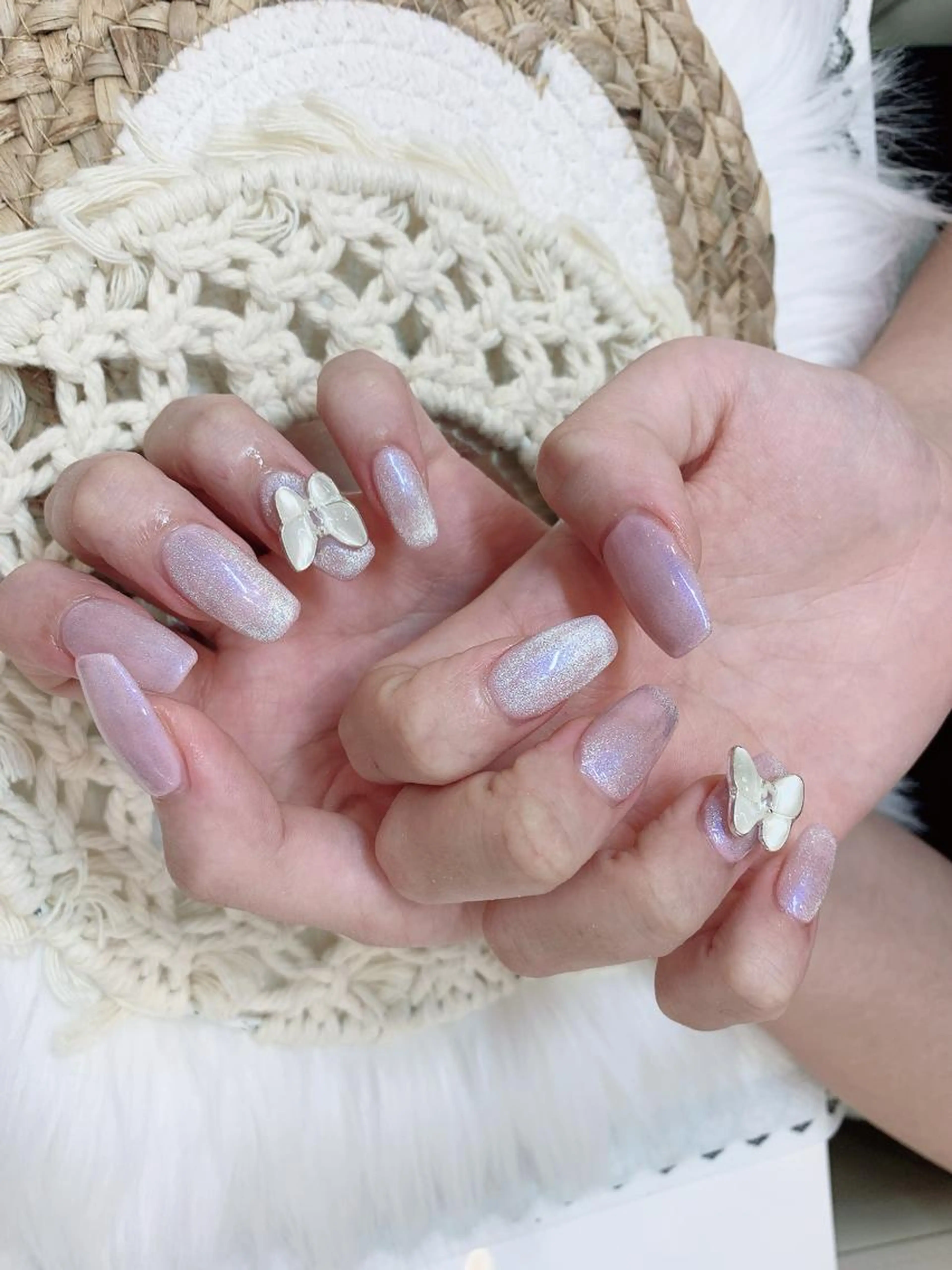 【✨オフあり(別途)✨】チップ長さだしマグネット/フラッシュネイル➕ドライケア➕オイル➕ハンドクリームの写真