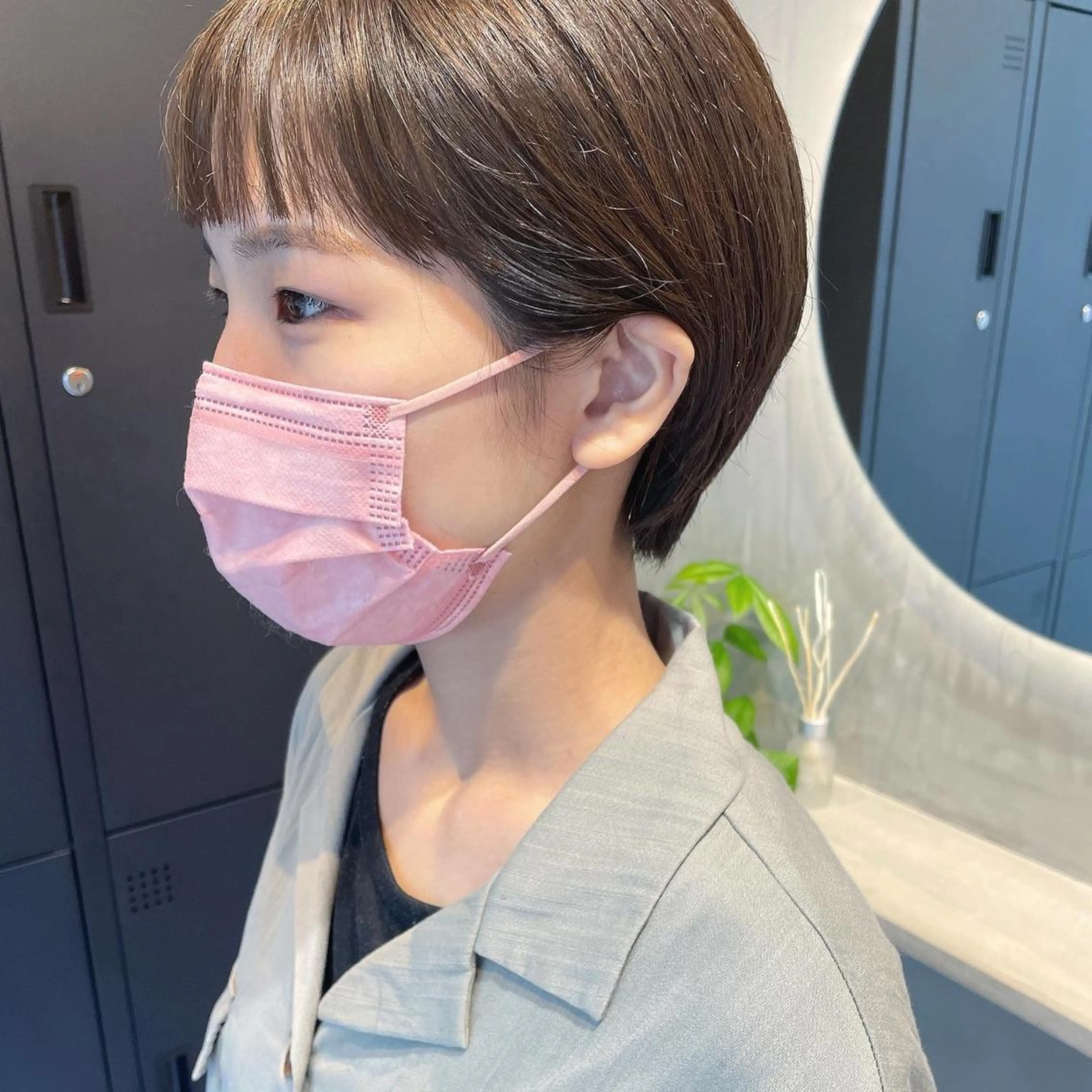ショート カラー カット ヘアカラー ヤマモト マイのヘアスタイル
