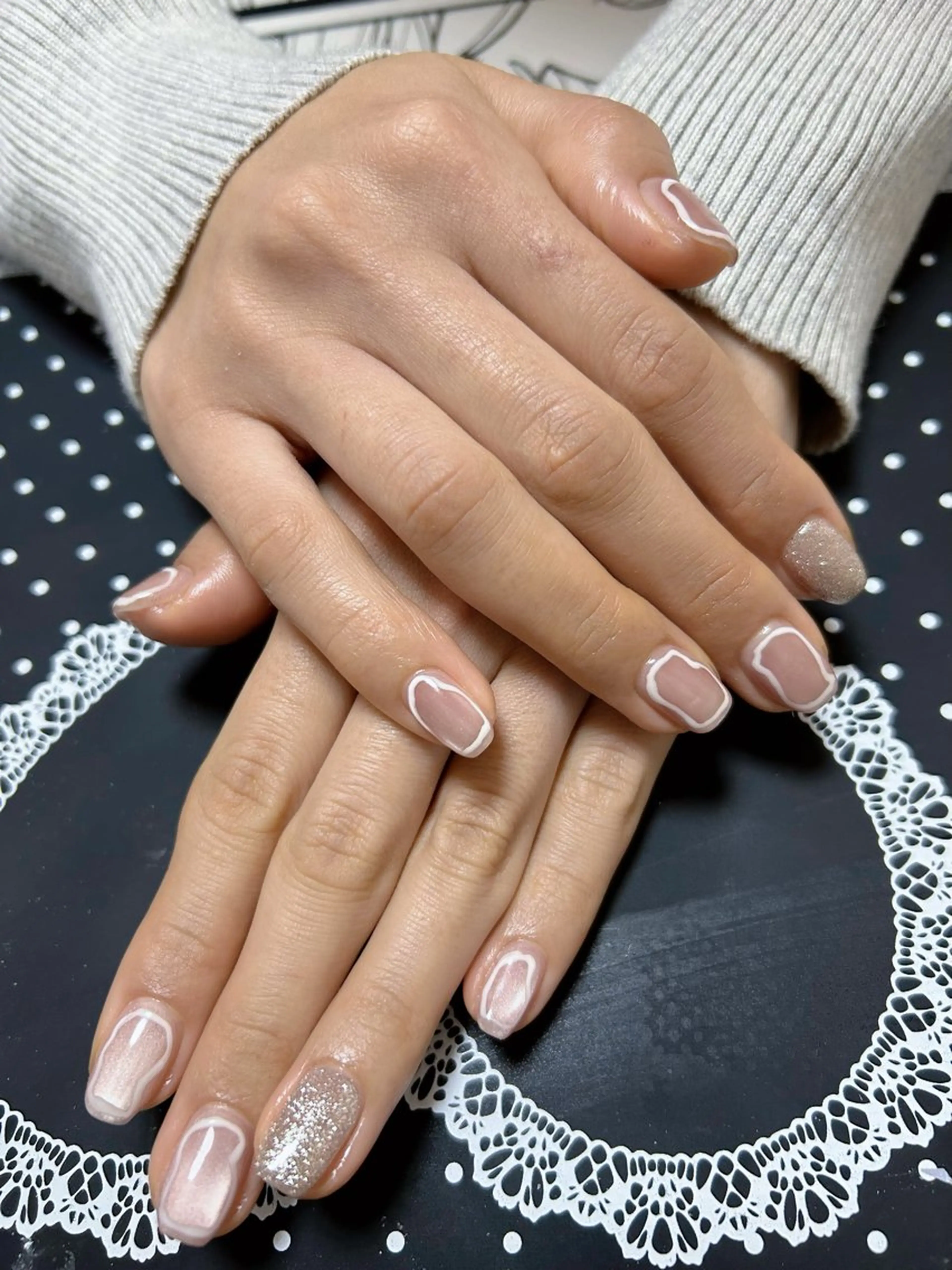 ネイル ハンドネイル 森 晴有のネイルデザイン