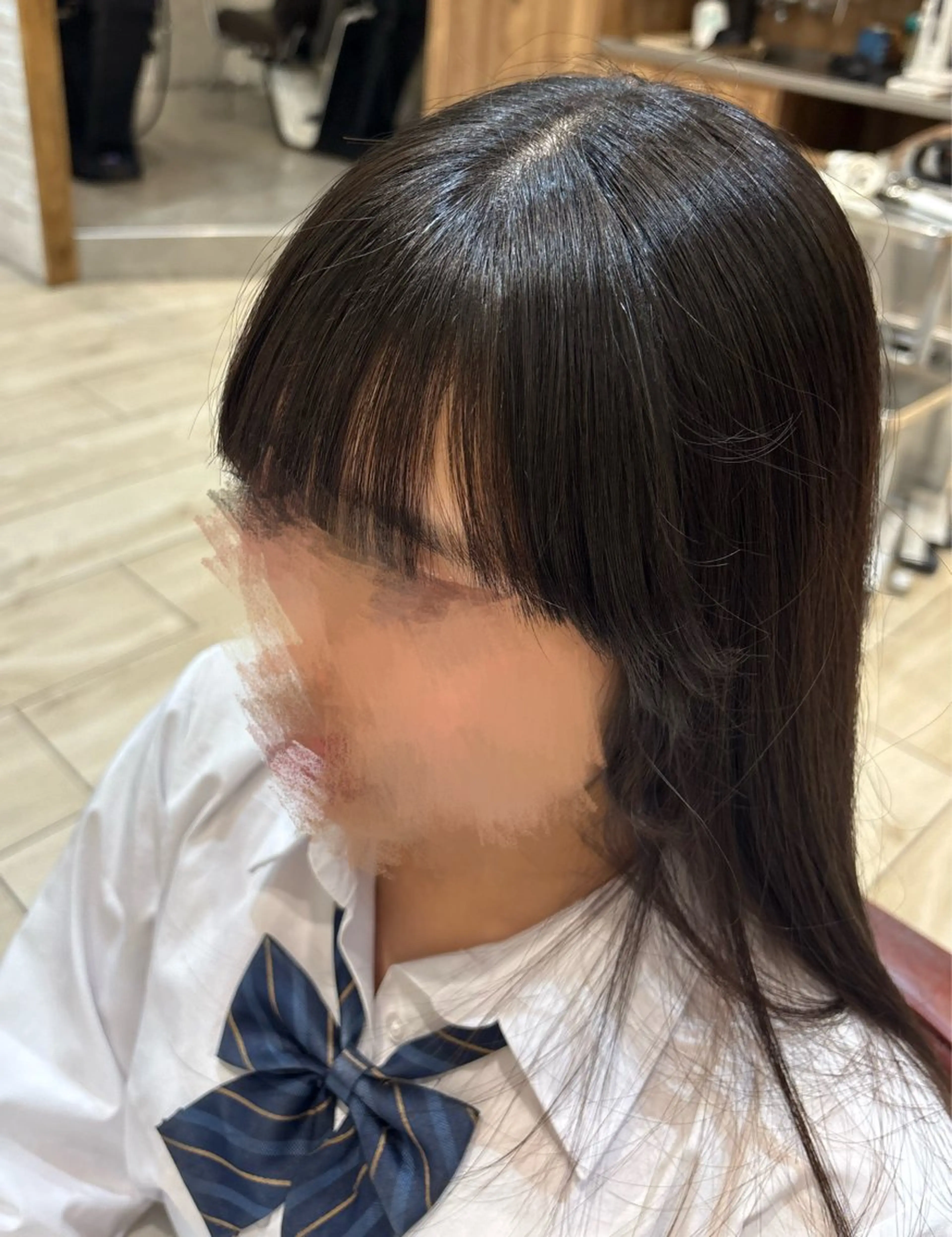 【🫧新規様限定🫧】【気になるところ🎶】ポイント前髪縮毛矯正、前髪ストレートパーマ➕前髪CUTの写真