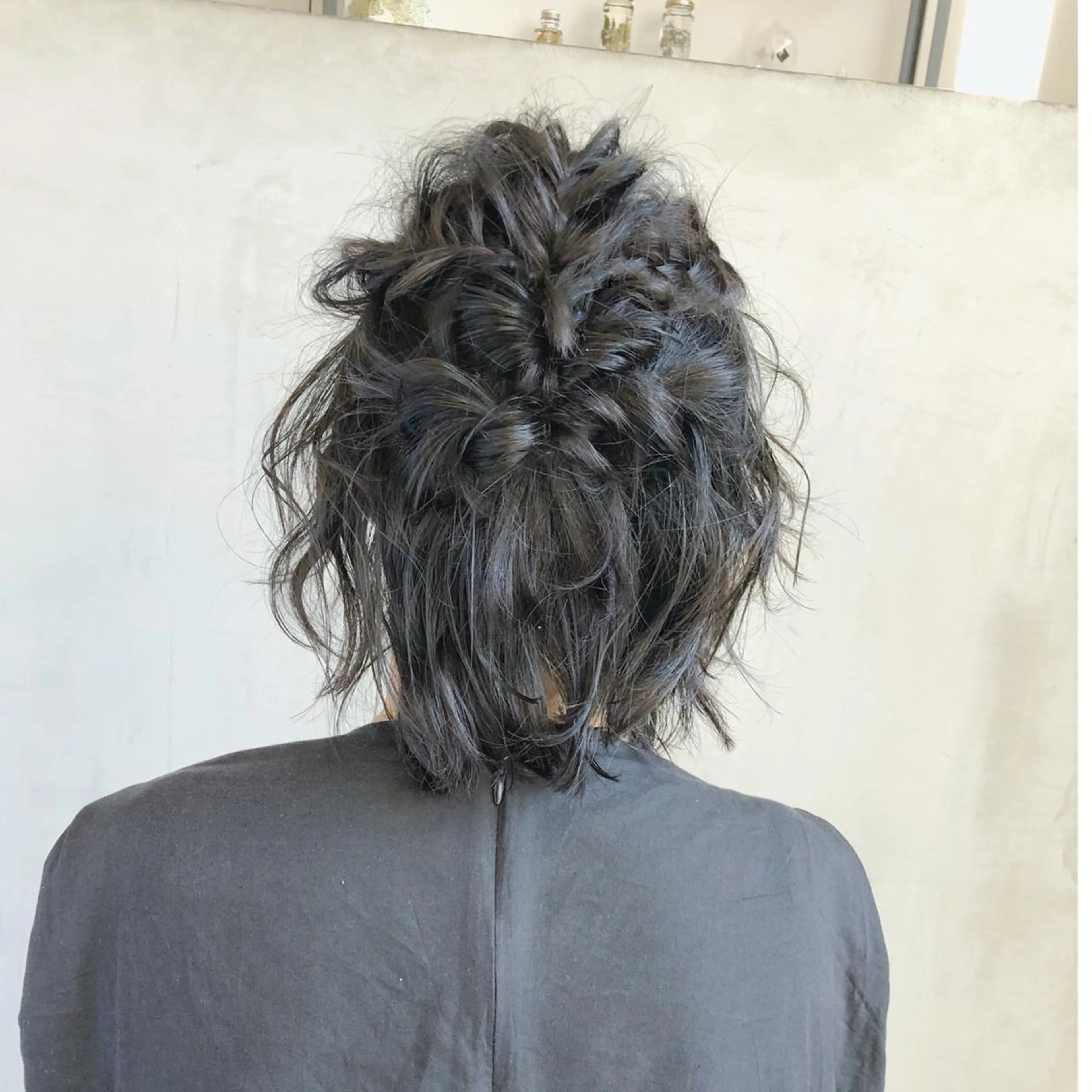 ヘアアレンジ 三つ編み 【骨格診断カット】 ⭐️菖蒲池 隼のヘアスタイル