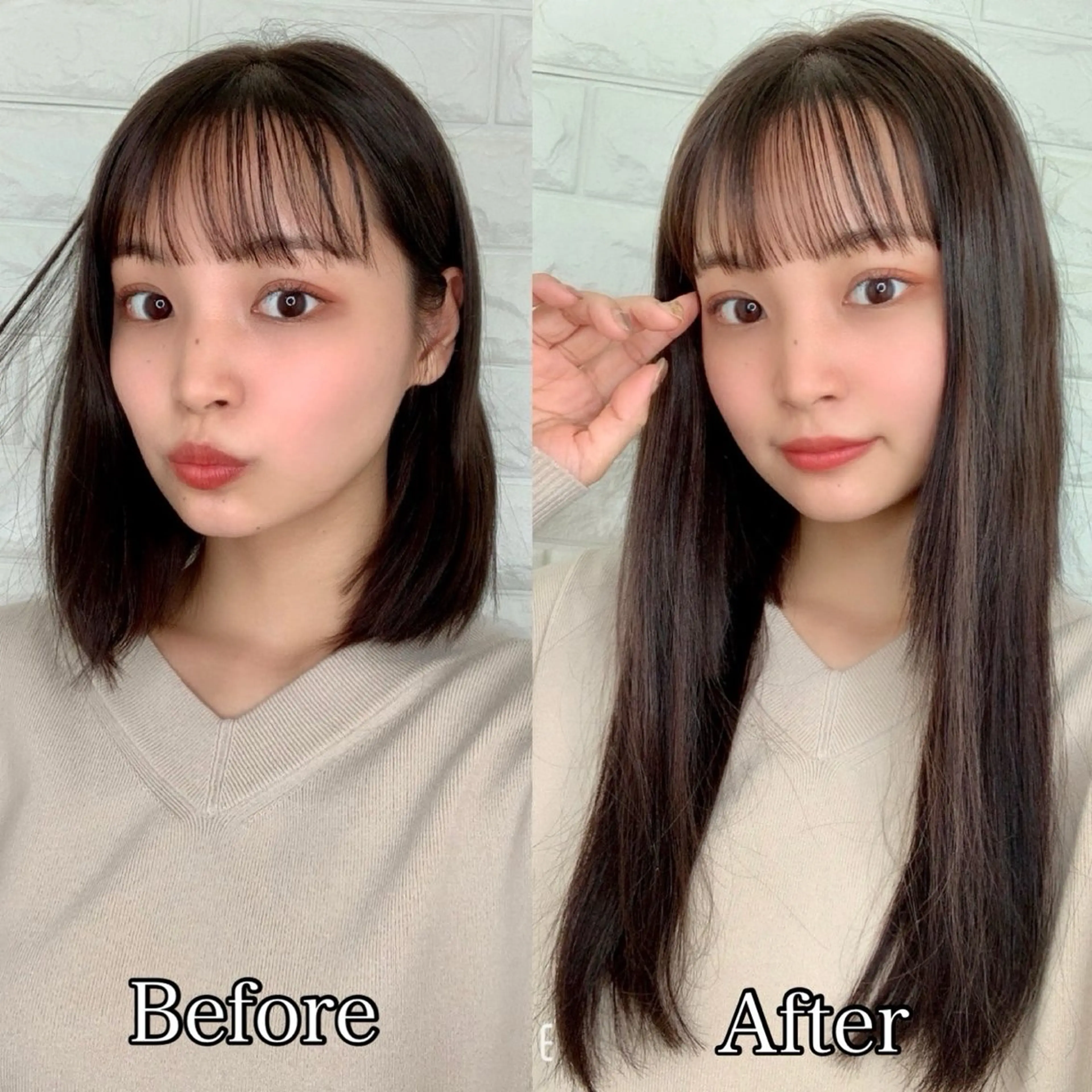 ✨プルエクステモデル募集中✨エクステ材料費のみの写真