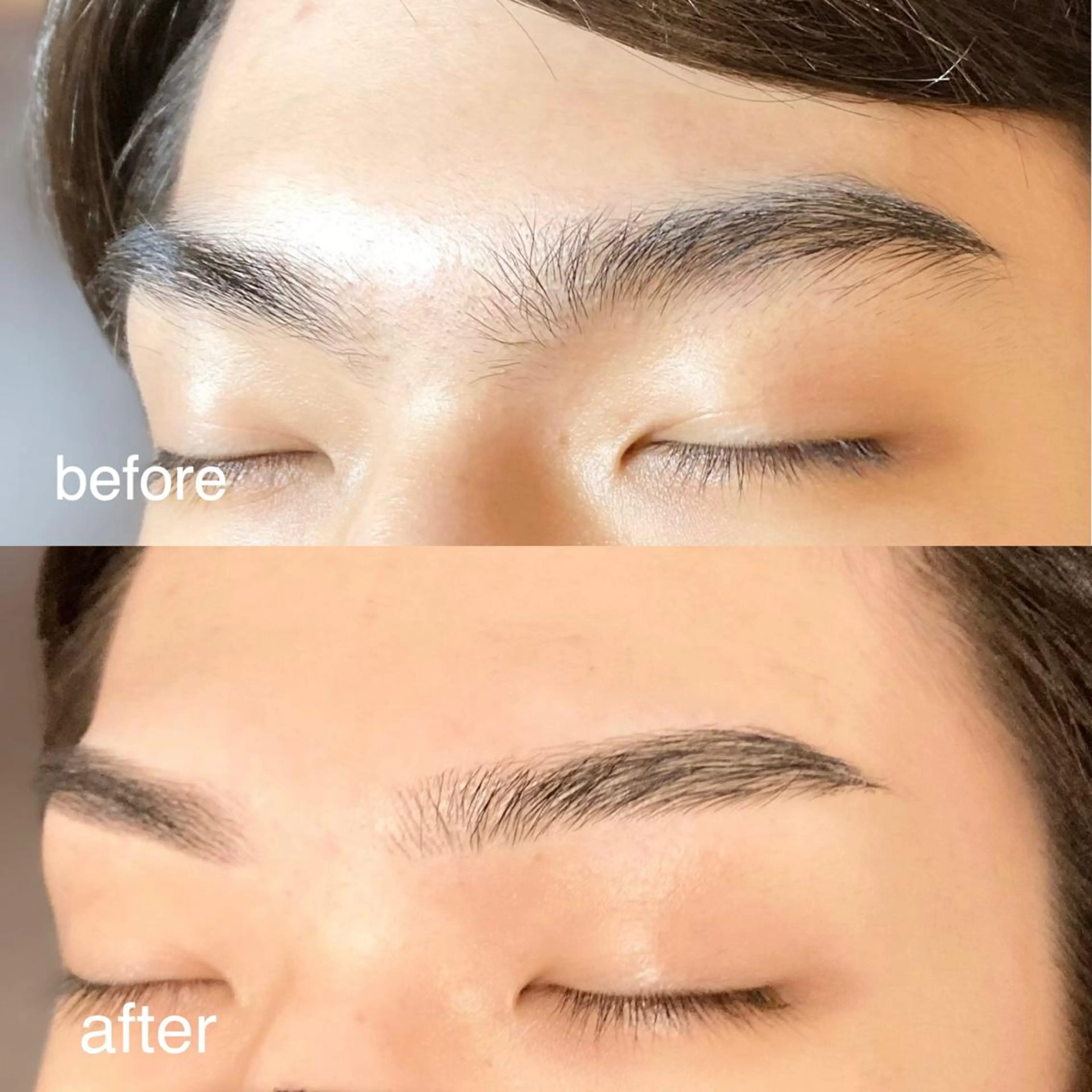 メンズ アイブロウ メンズパーマ メンズアイブロウ salon de beauteJoieのマツエク・マツパデザイン