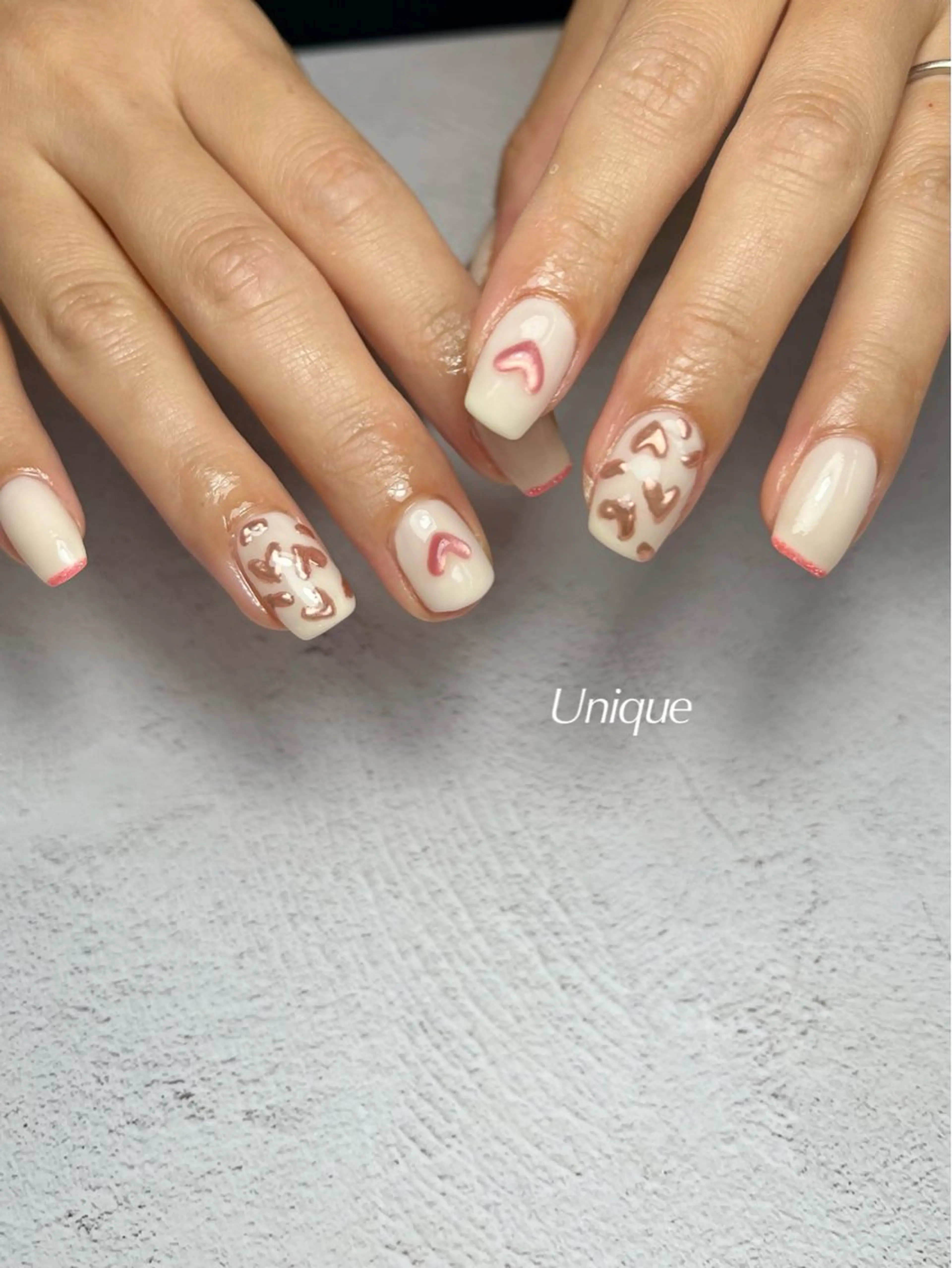 ネイル ハンドネイル Unique 【ユニーク】のネイルデザイン