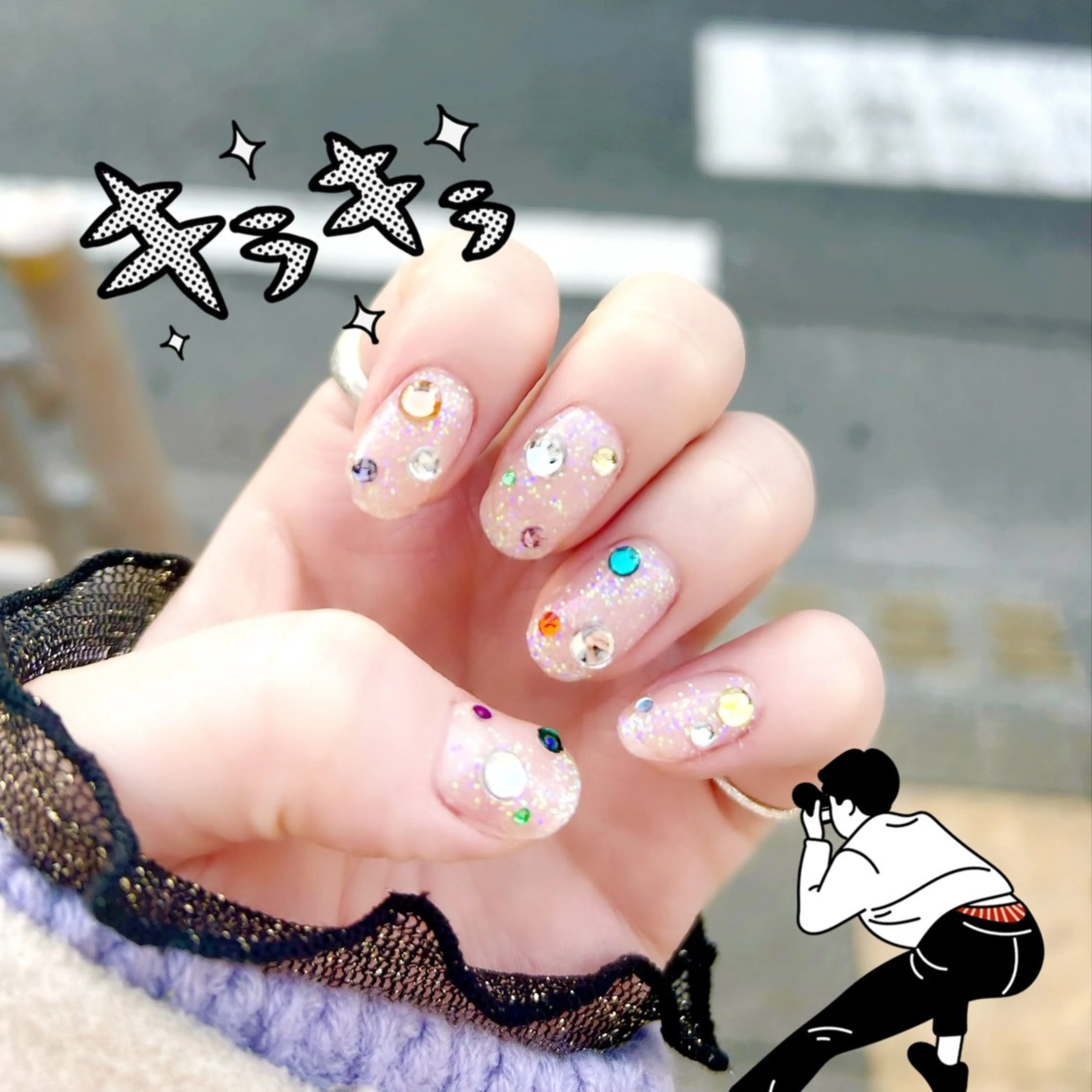 ネイル mibu 𓀬鈴木のマツエク・マツパデザイン