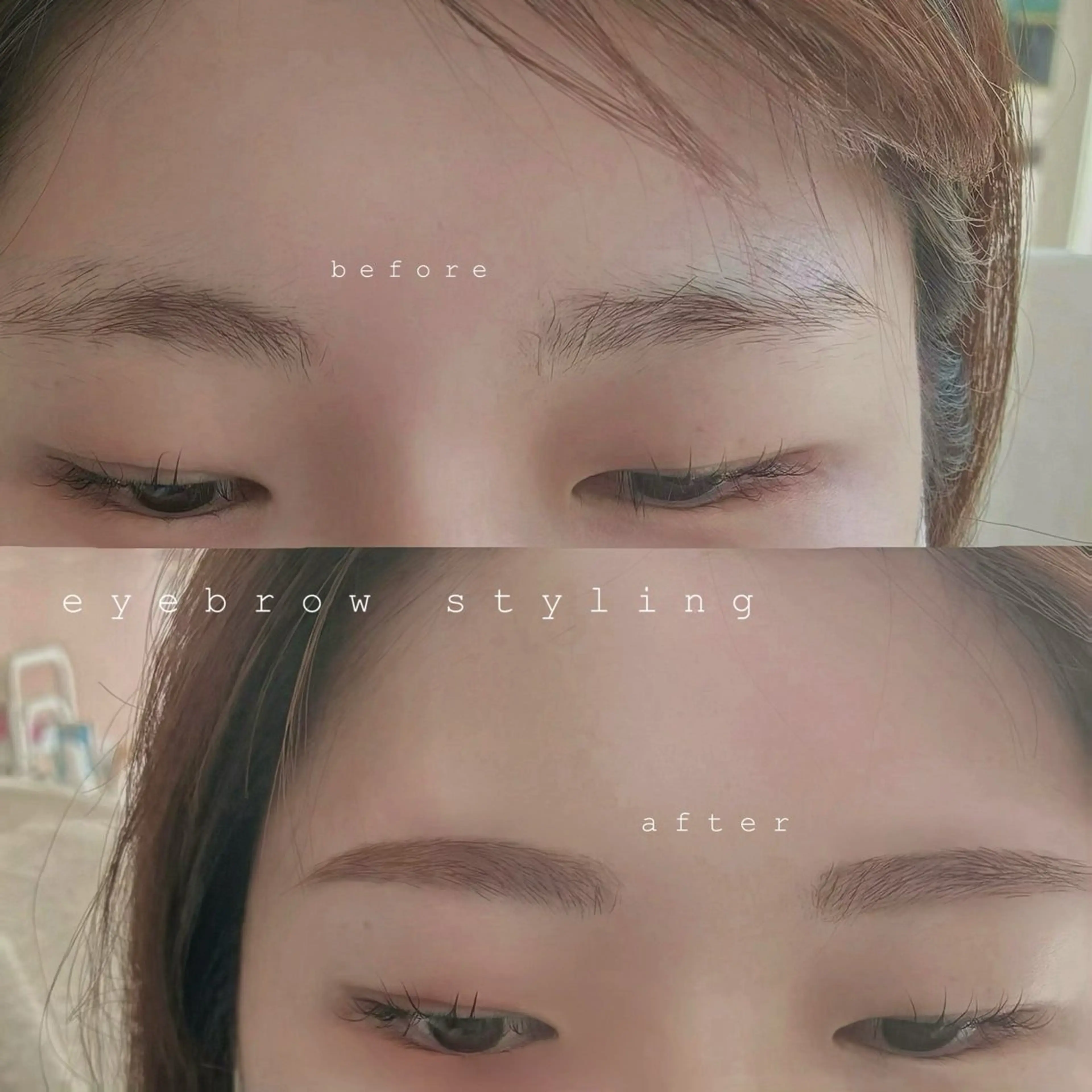 美眉スタイリング（wax脱毛/眉メイク)の写真