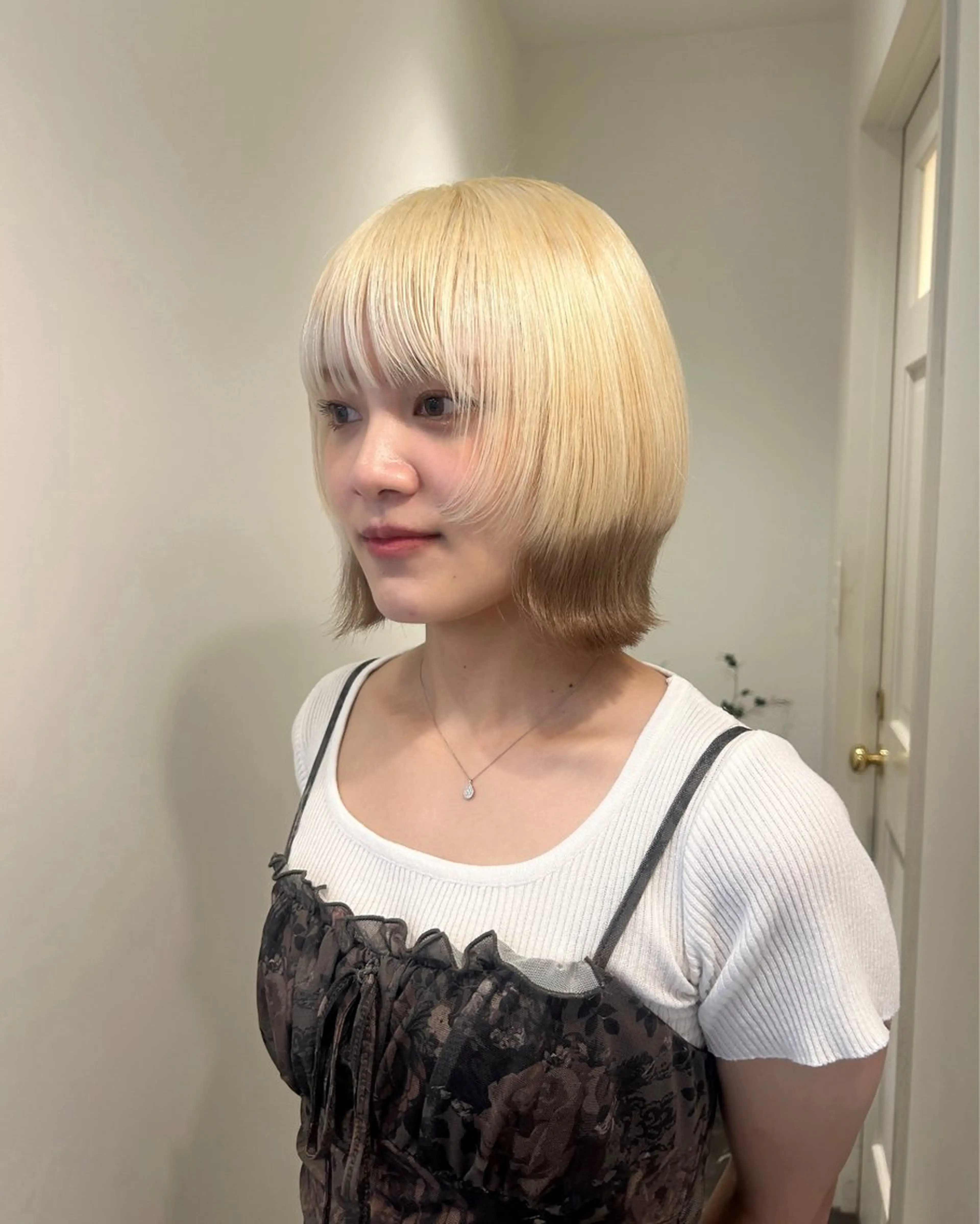 カラー mahiro/暖色 カラー/カットモデルのヘアスタイル