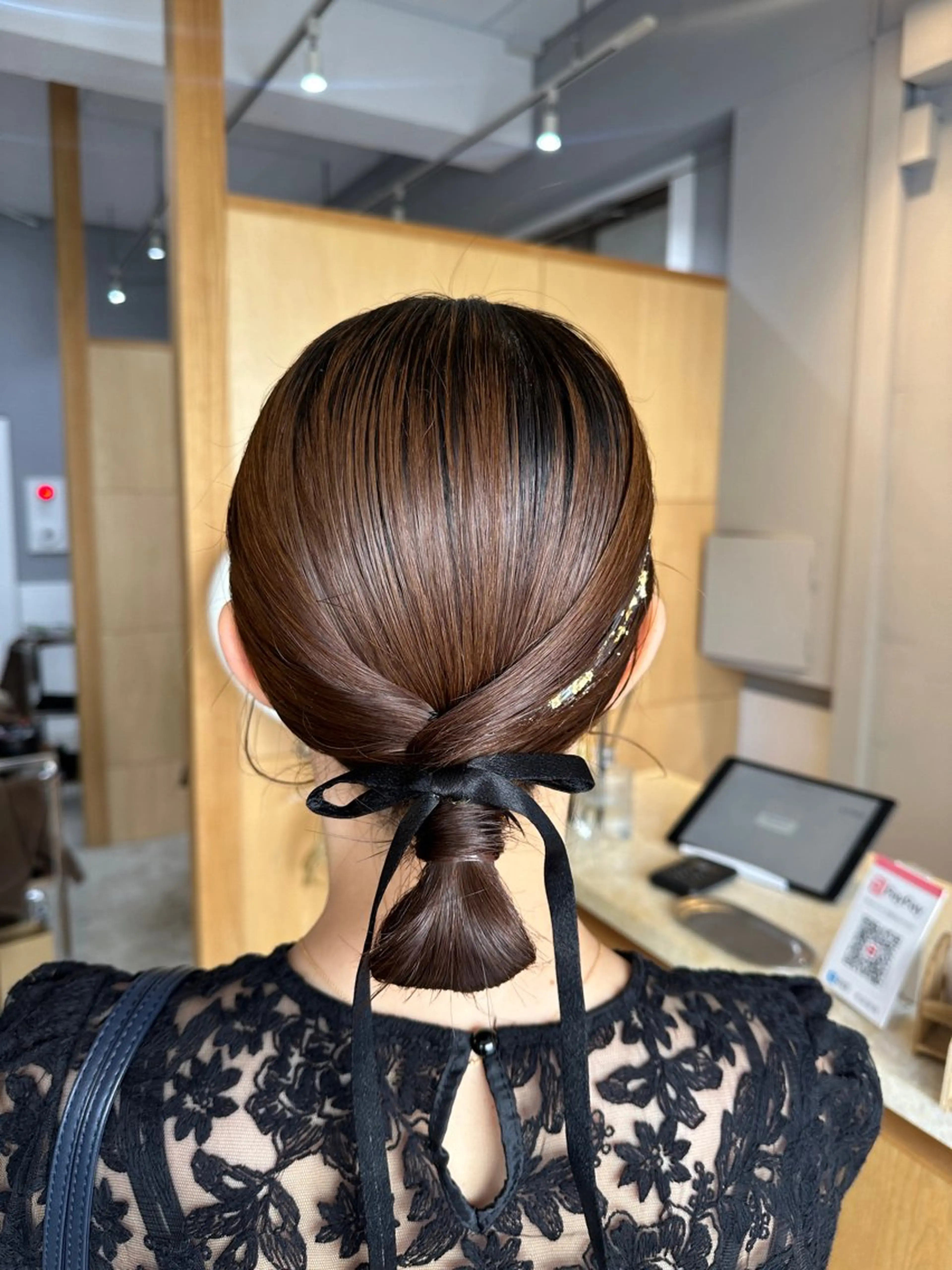 ミディアム ヘアセット miloc MOMOKAのヘアスタイル