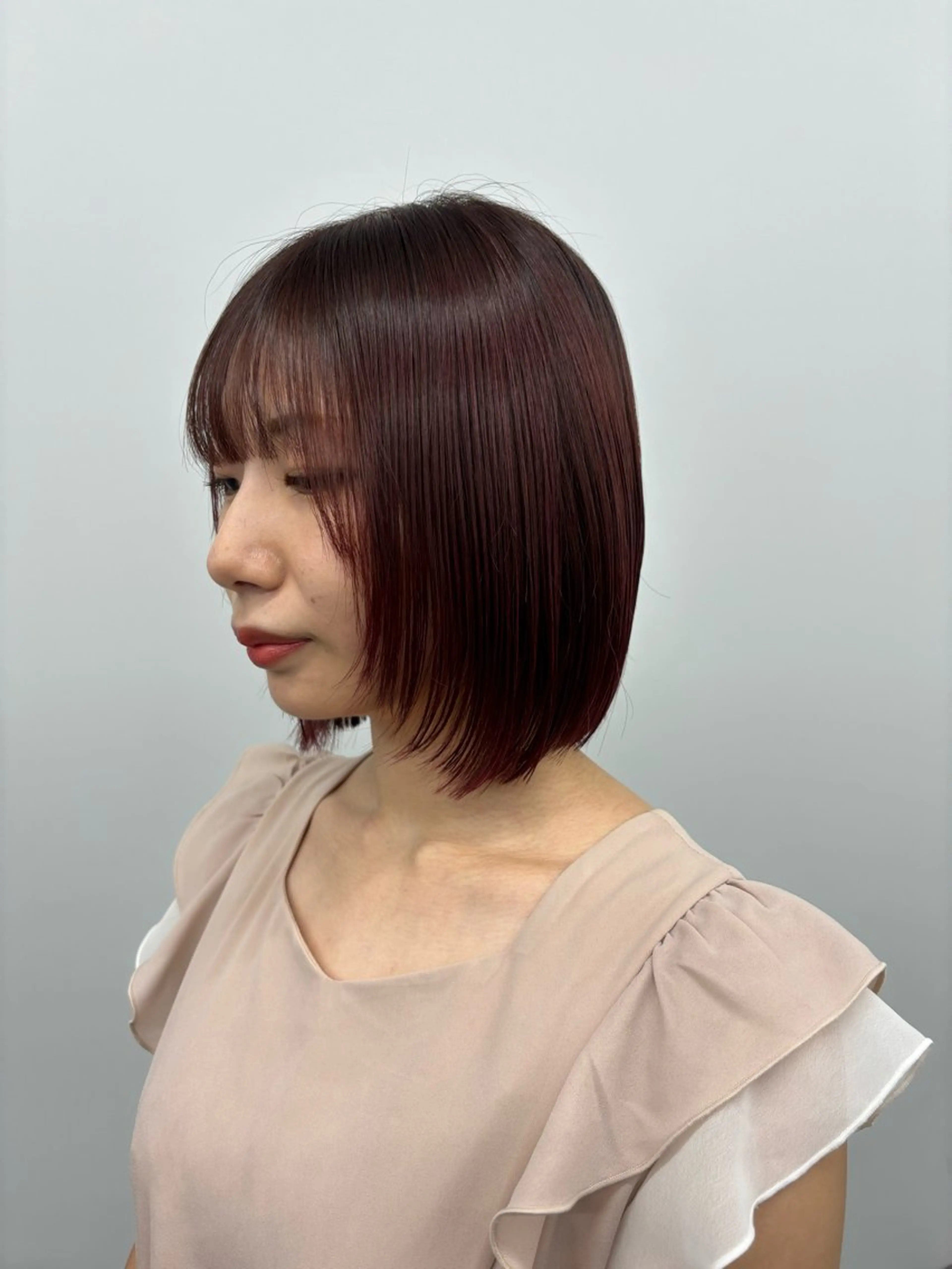 ミディアム カット ヘアカラー ROCCO3rd / りんなのヘアスタイル