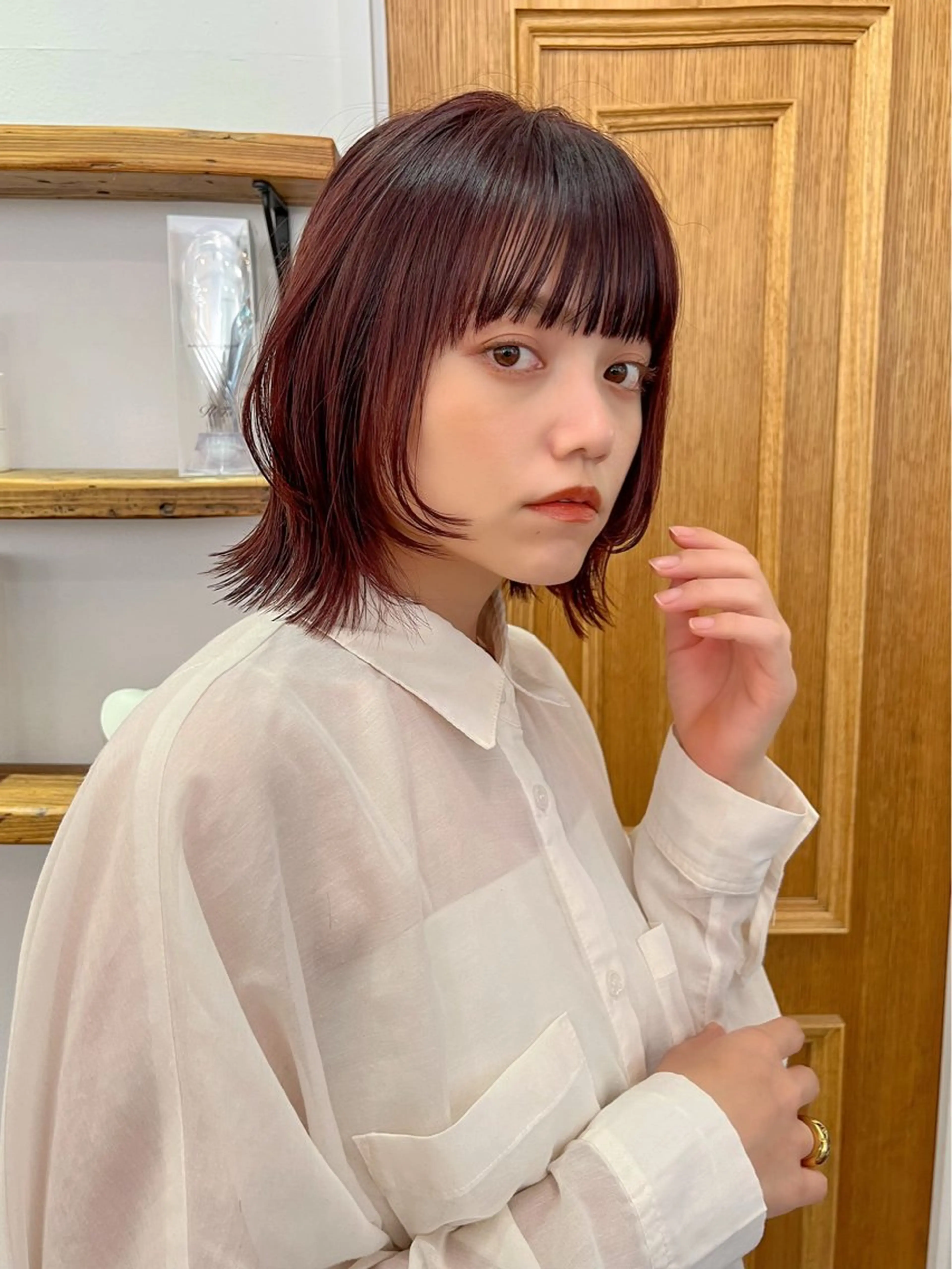 ショート MAKES表参道所属・小野里 樹のヘアスタイル